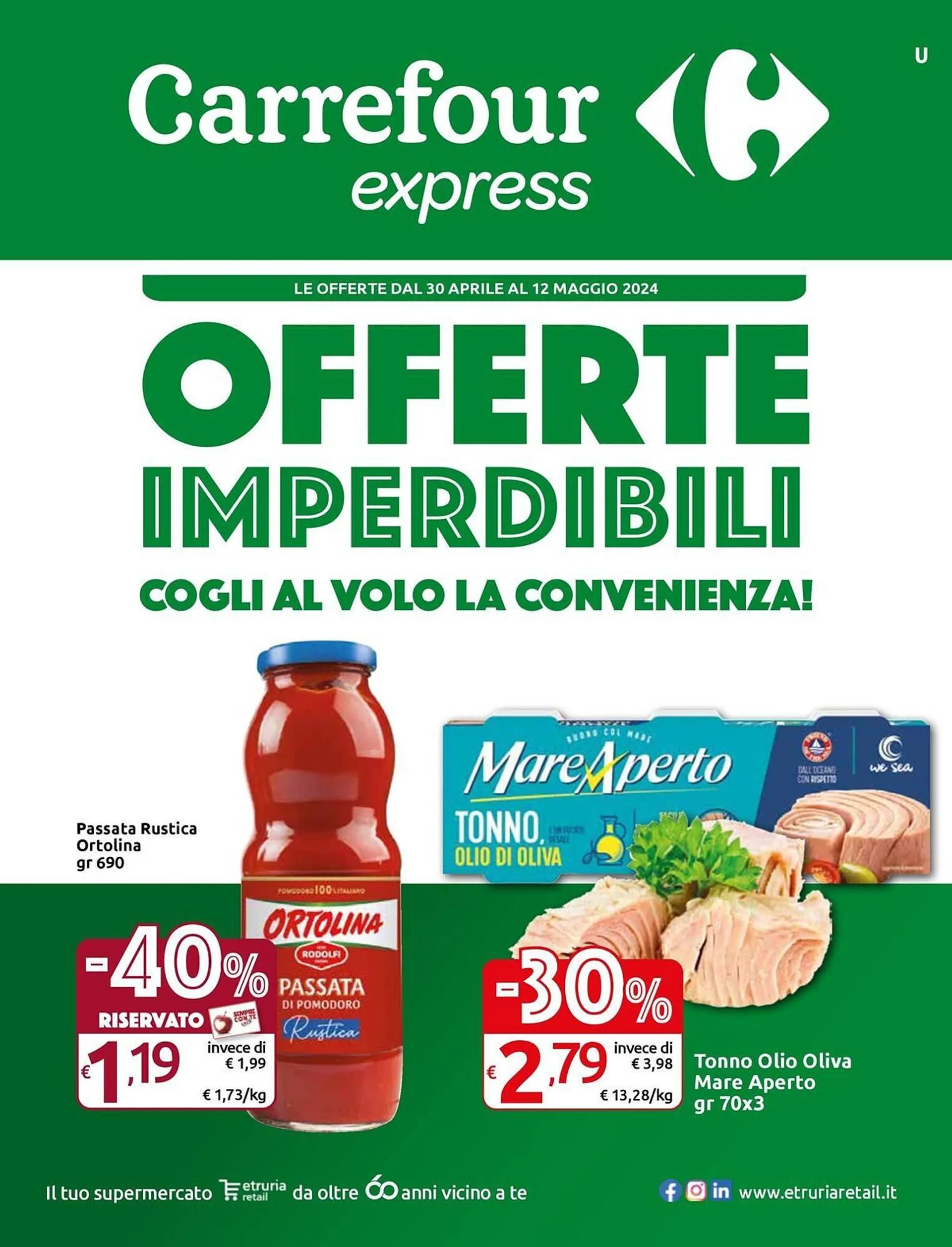 Volantino Carrefour Express - 1