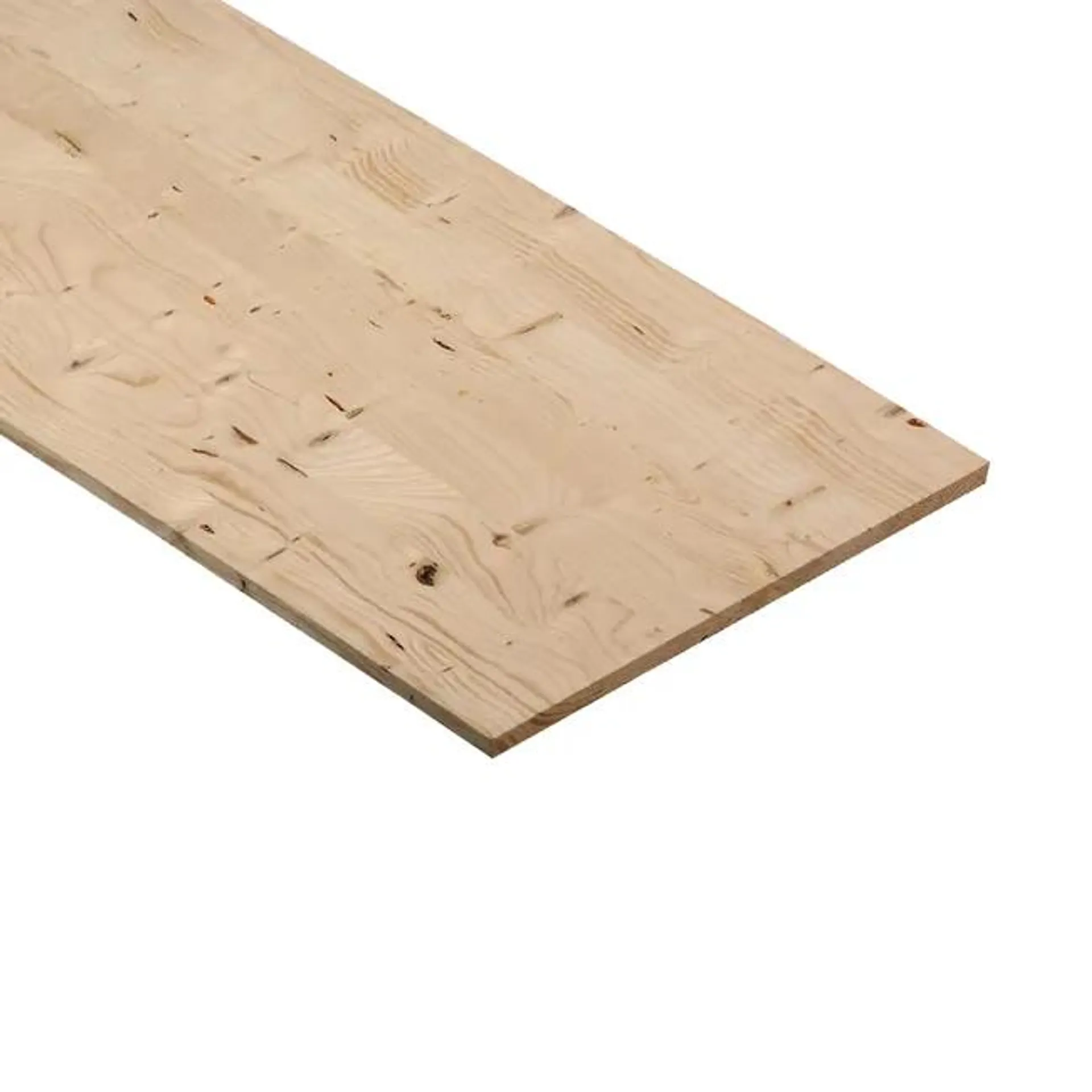 Tavola lamellare in legno di abete, 1° scelta L 40 x 200 cm x Sp 18 mm