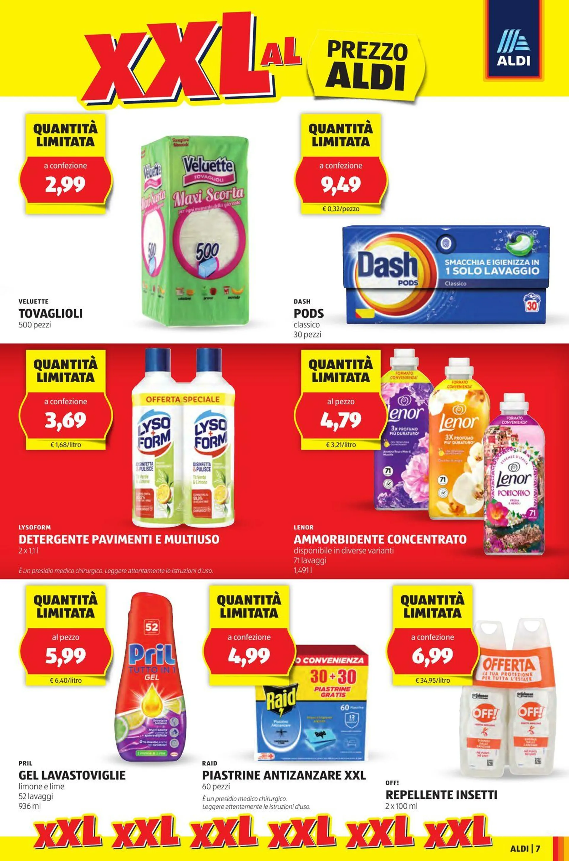 Aldi Volantino attuale da 7 luglio a 13 luglio di 2025 - Pagina del volantino 7