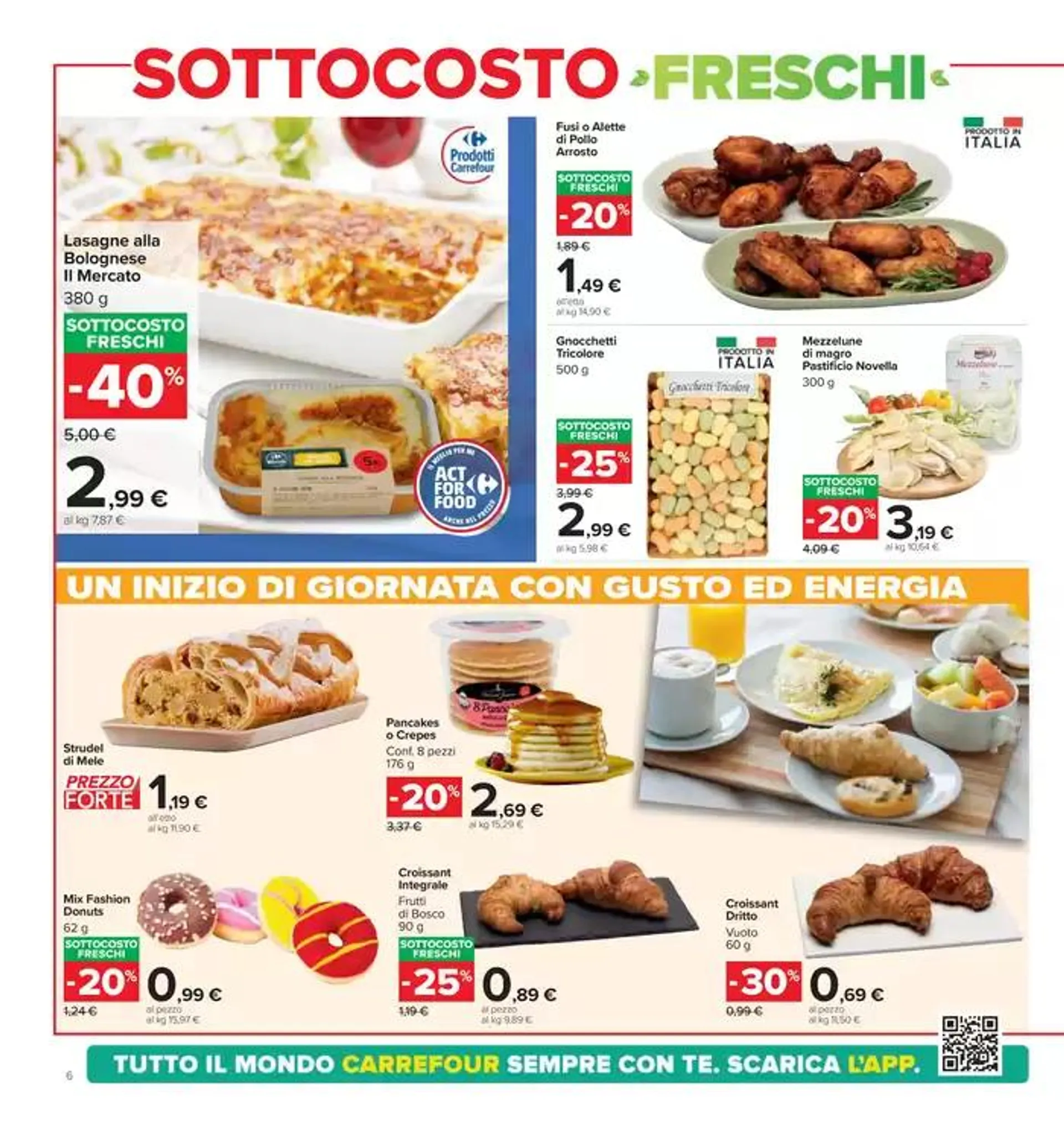 Sottocosto freschi  da 21 ottobre a 31 ottobre di 2024 - Pagina del volantino 6