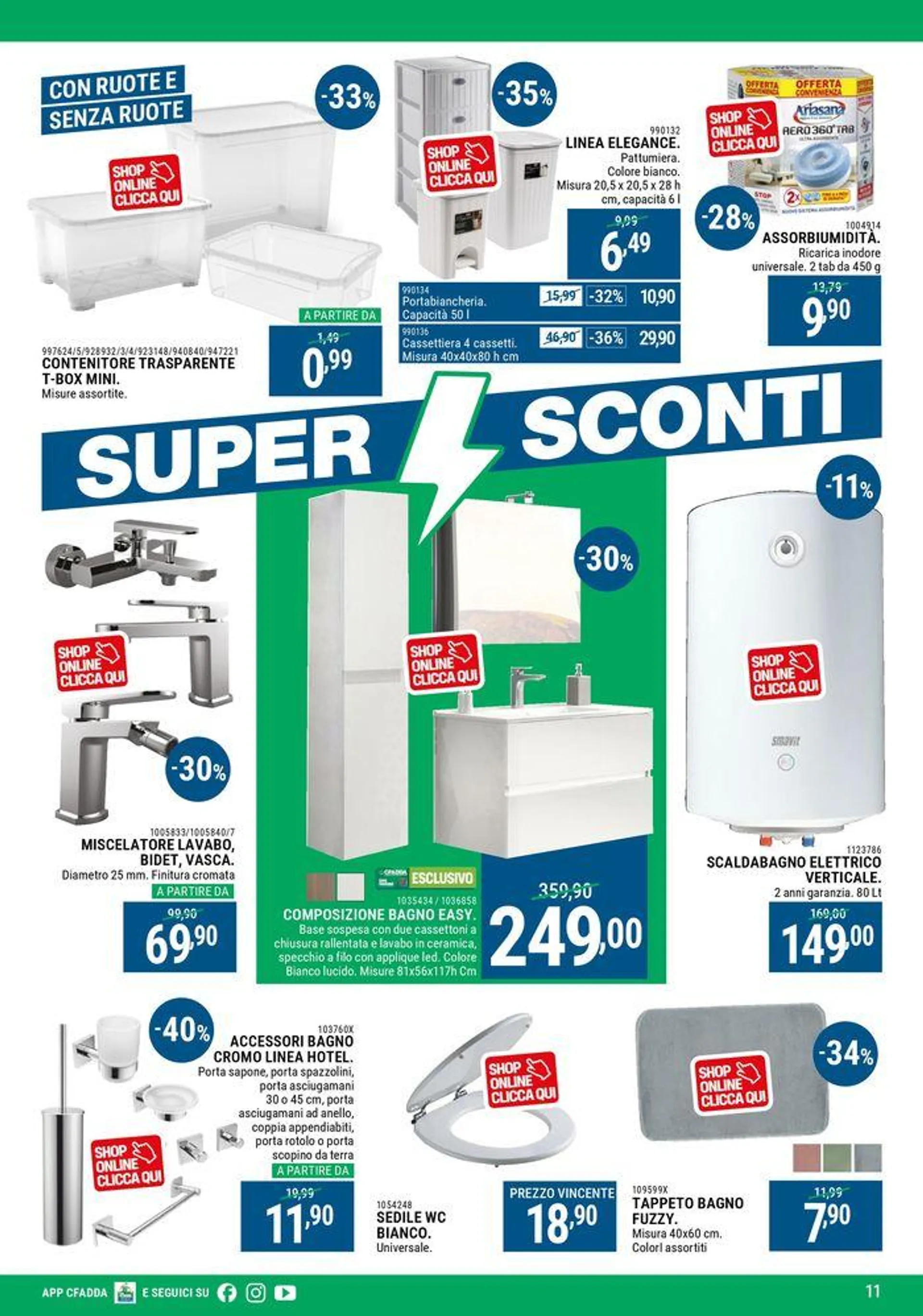 Super sconti da 26 settembre a 20 ottobre di 2024 - Pagina del volantino 11