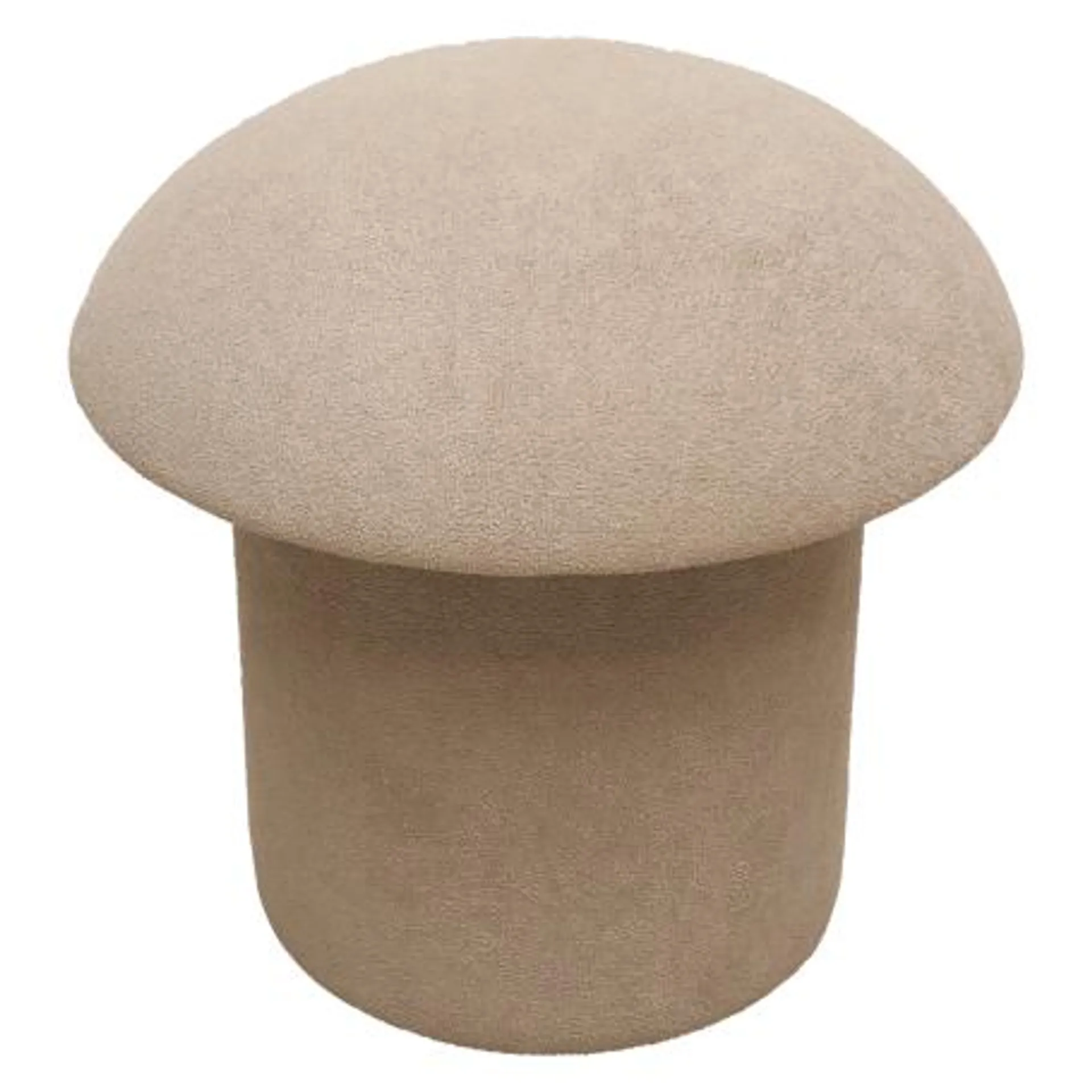 POUF FUNGO CONTENITORE BEIGE