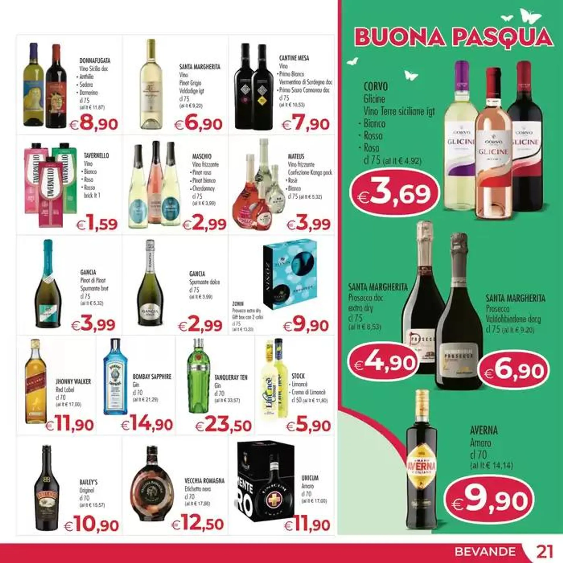 Buona Pasqua da 2 aprile a 22 aprile di 2025 - Pagina del volantino 21