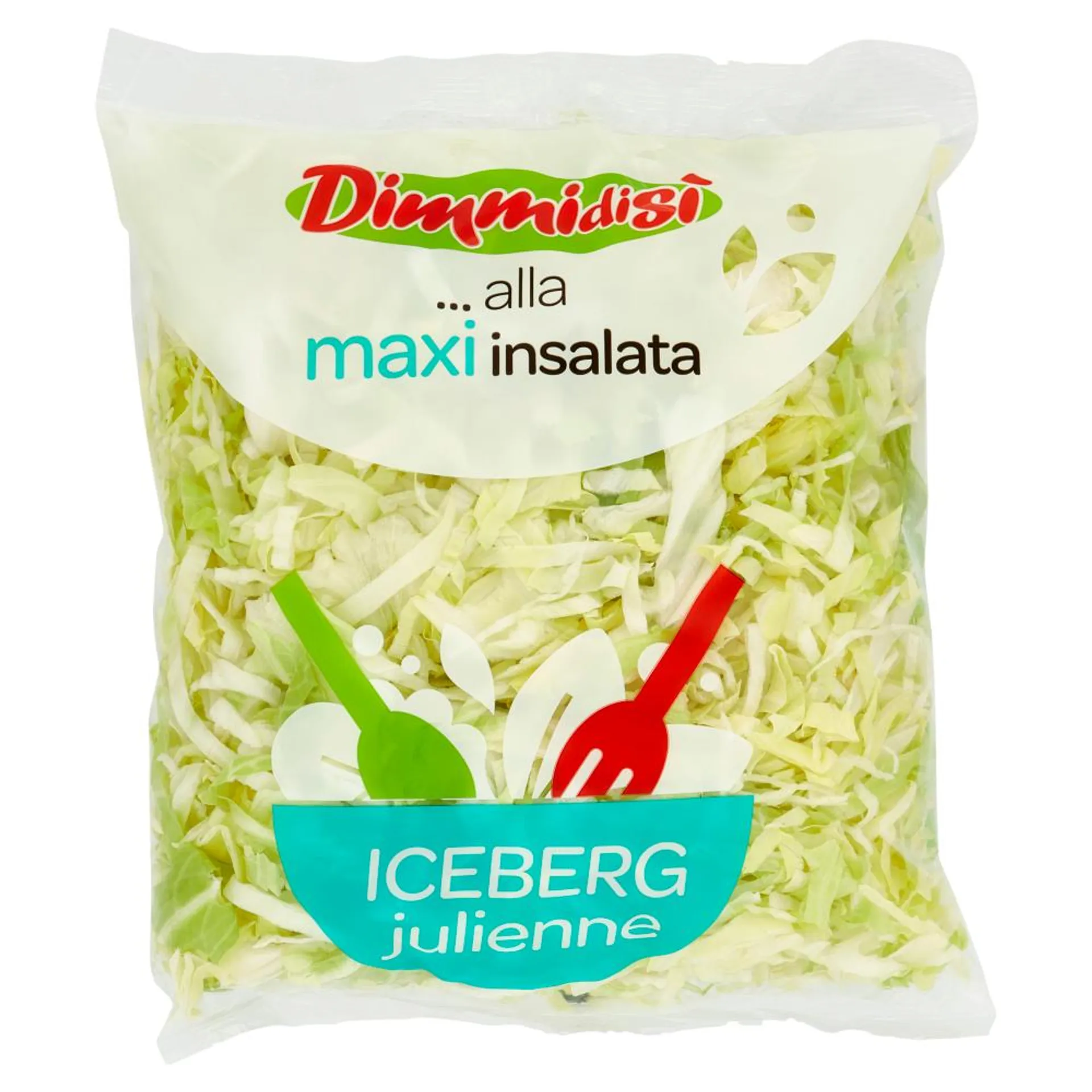 DimmidiSì ... alla maxi insalata Iceberg julienne 500 g