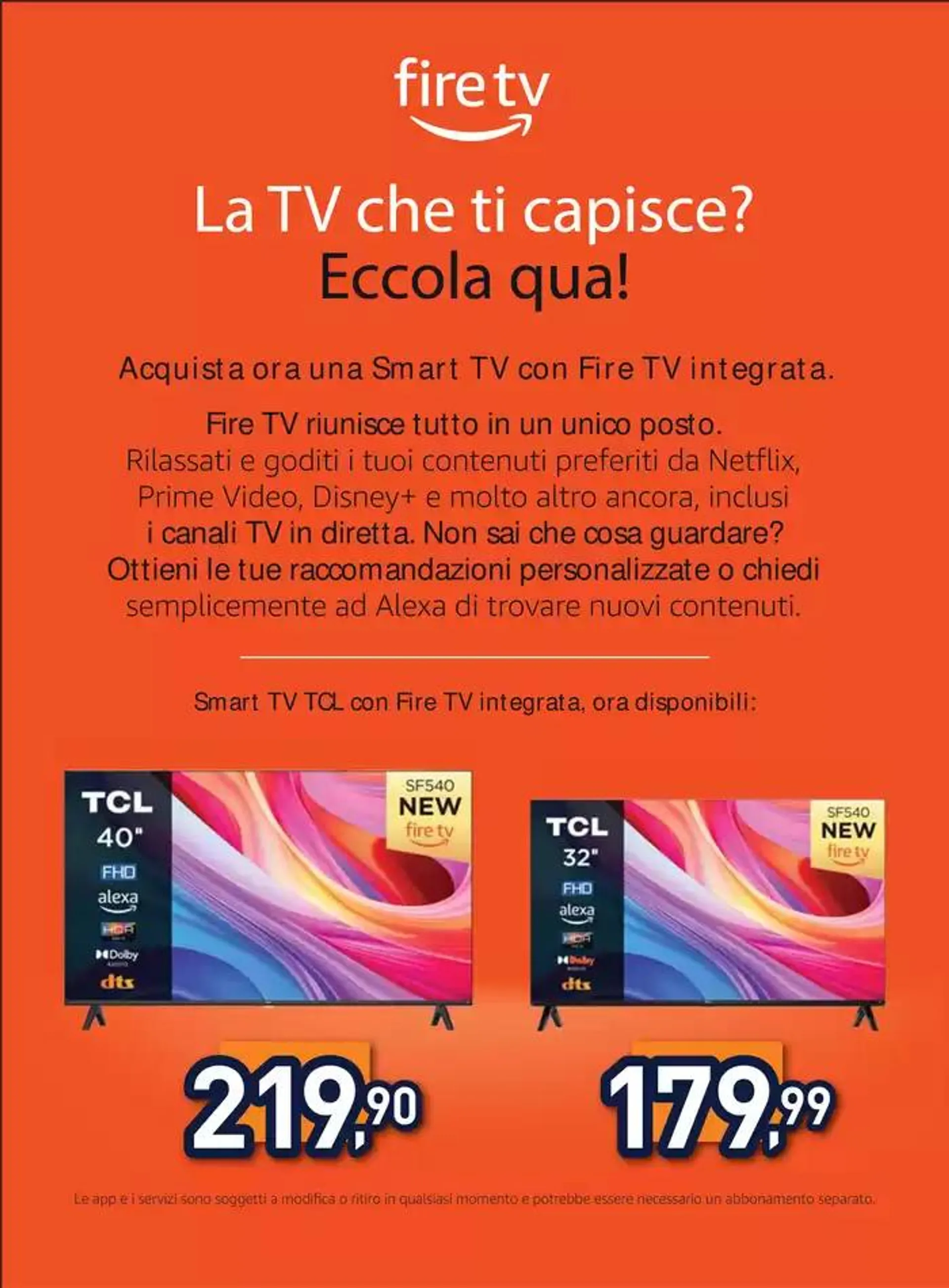 Cambia il tuo vecchio TV! da 14 ottobre a 27 ottobre di 2024 - Pagina del volantino 38