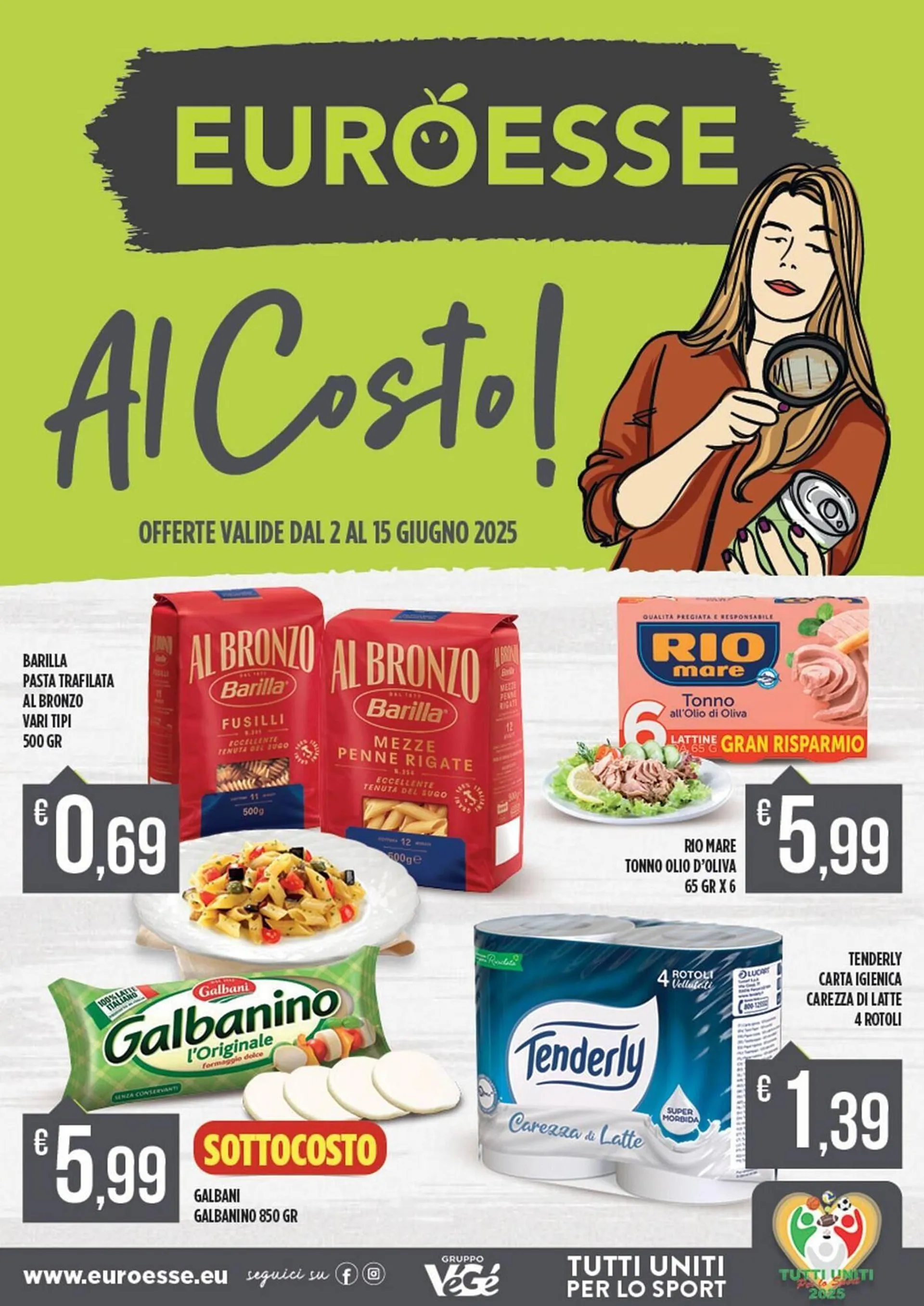 Volantino Euroesse da 2 giugno a 15 giugno di 2025 - Pagina del volantino 1