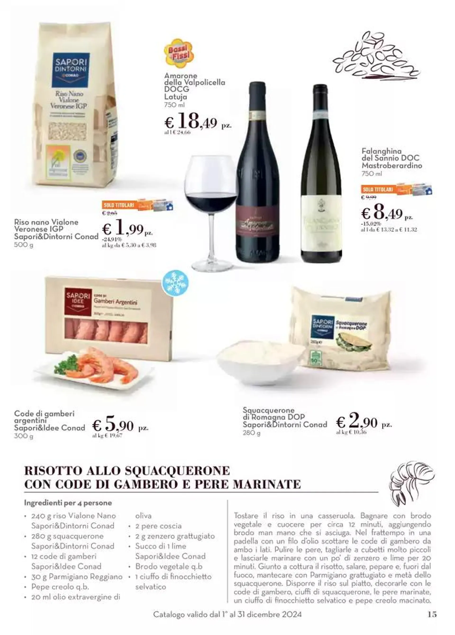 Catalogo Sapori & Natale da 1 dicembre a 31 dicembre di 2024 - Pagina del volantino 15