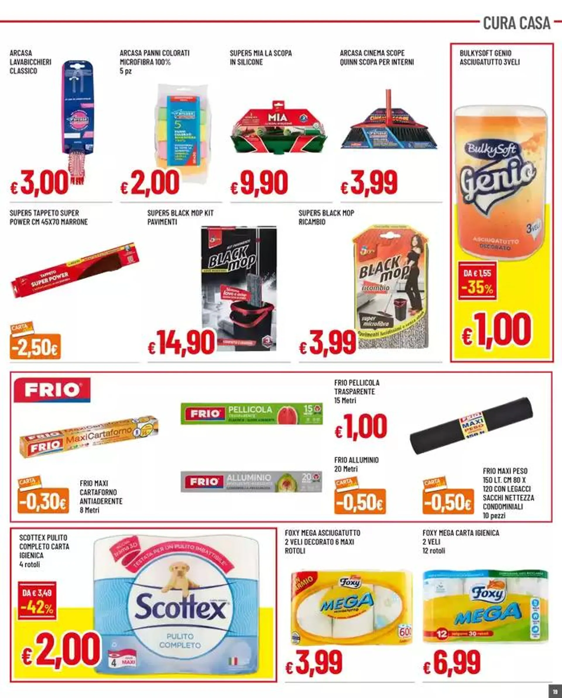 TANTI PRODOTTI DA 0,50 A 3,00€ da 22 maggio a 4 giugno di 2025 - Pagina del volantino 19