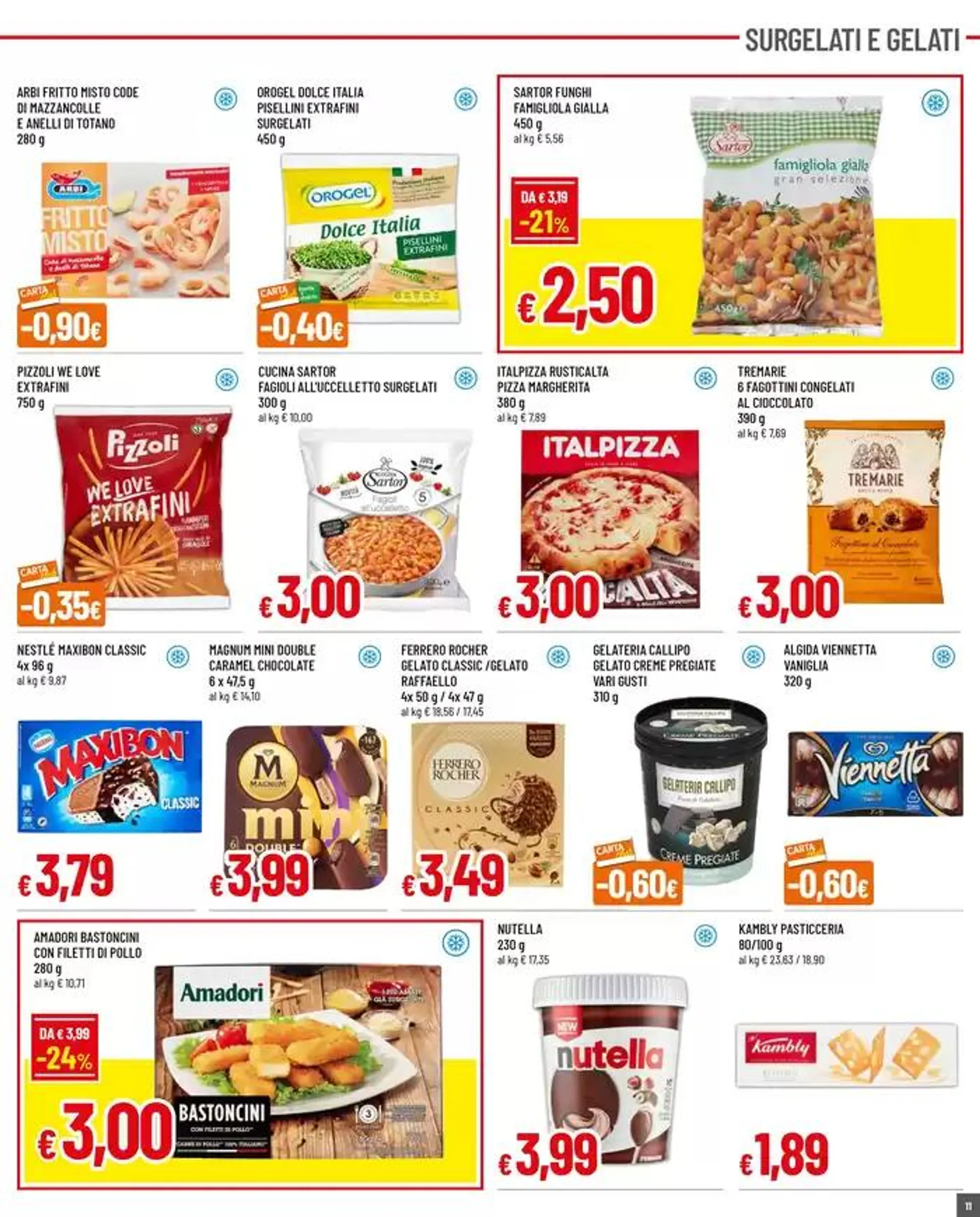 TANTI PRODOTTI DA 0,50 A 3,00€ da 22 maggio a 4 giugno di 2025 - Pagina del volantino 11