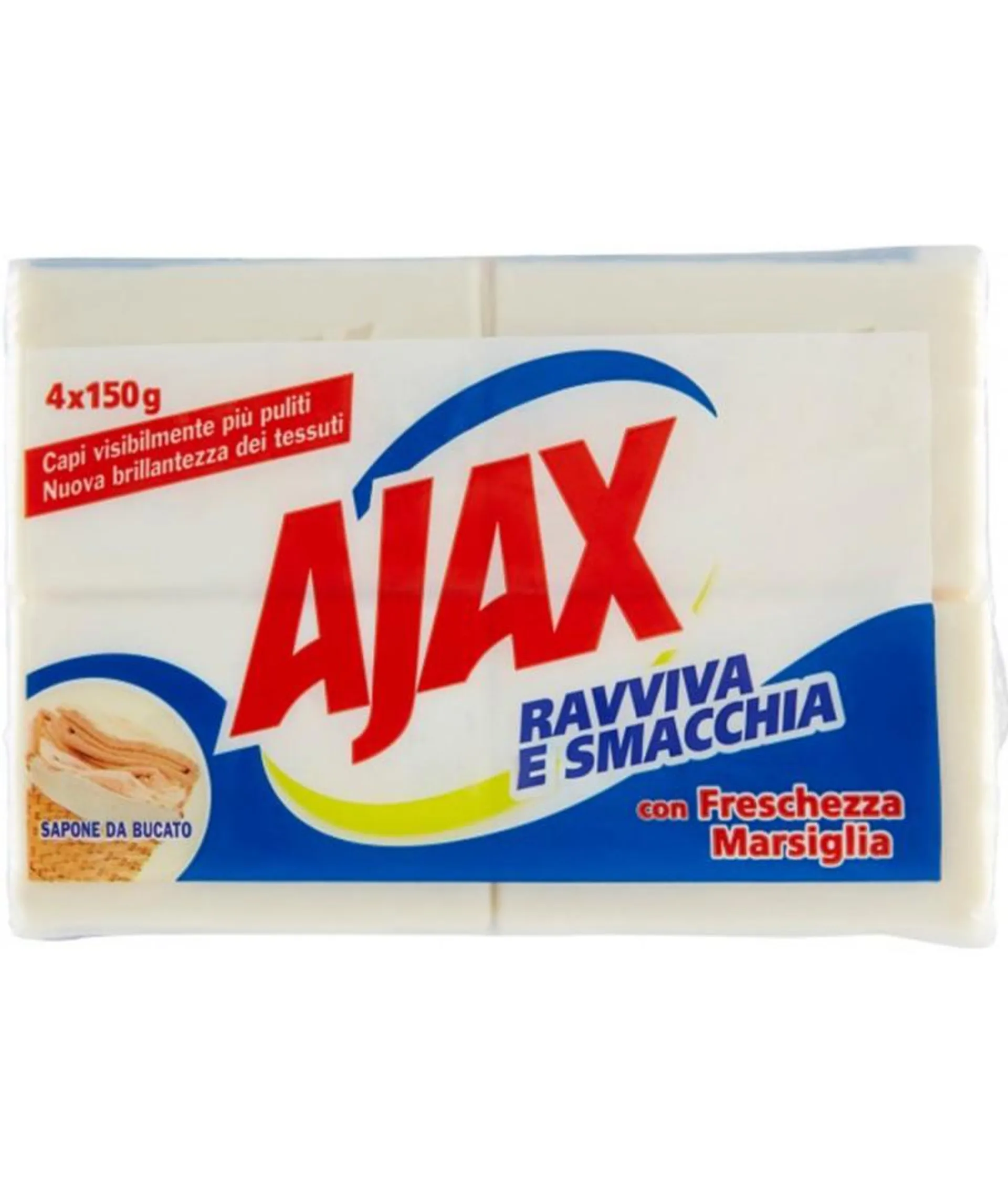 AIAX SAPONE BUCATO X4 150GR