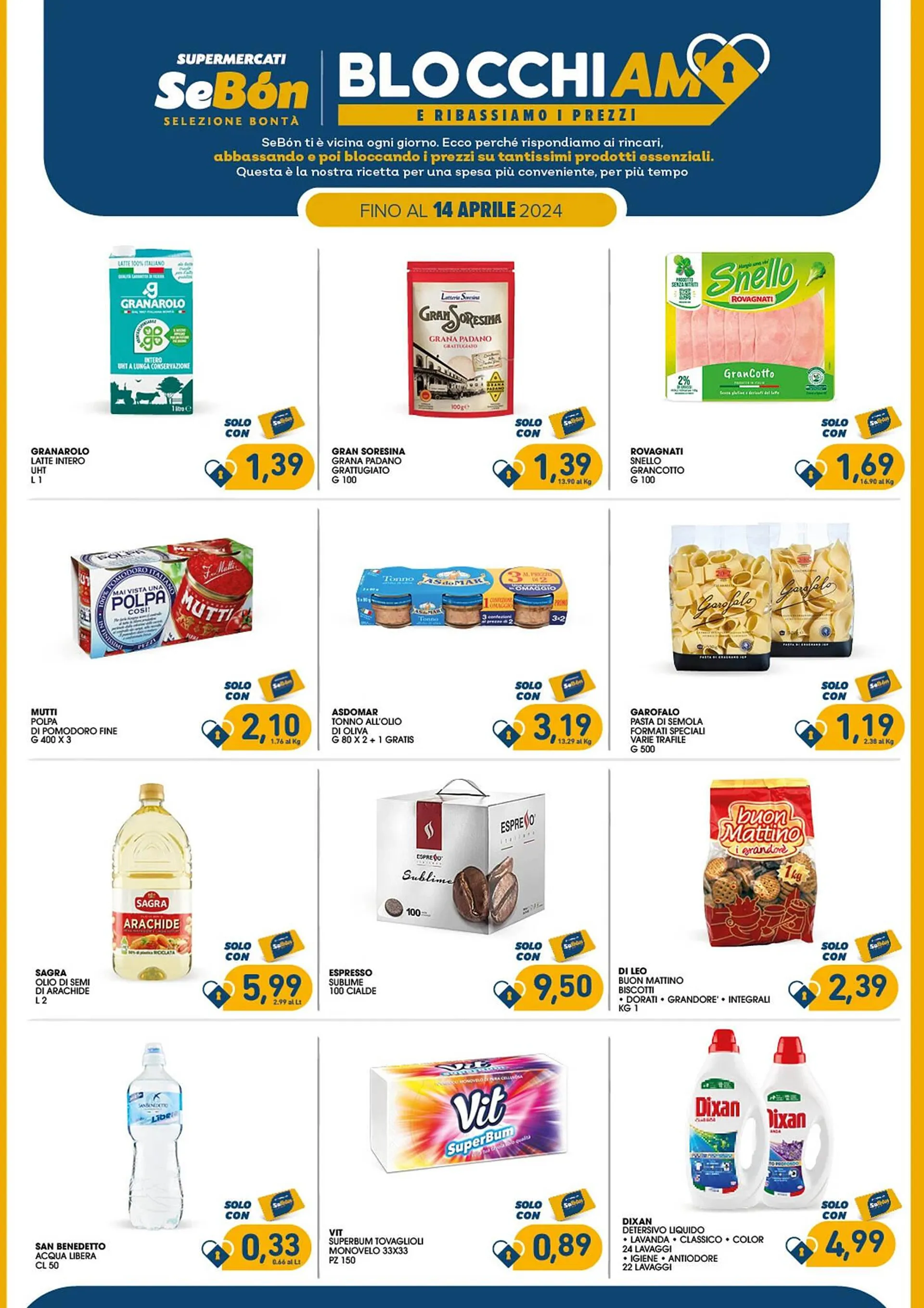 Volantino SeBón Supermercati da 21 marzo a 1 aprile di 2024 - Pagina del volantino 17