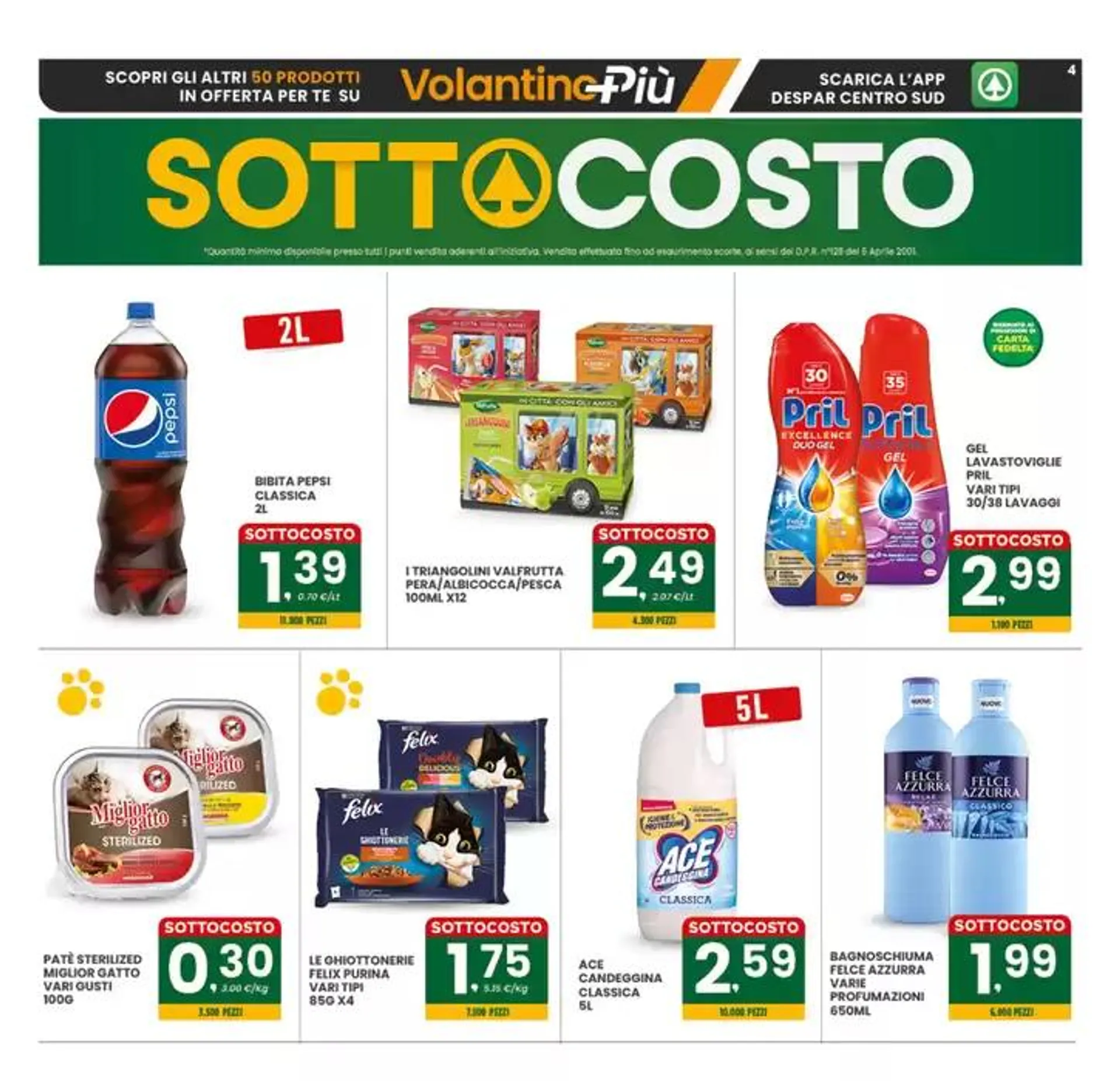 Sottocosto da 19 maggio a 28 maggio di 2025 - Pagina del volantino 4