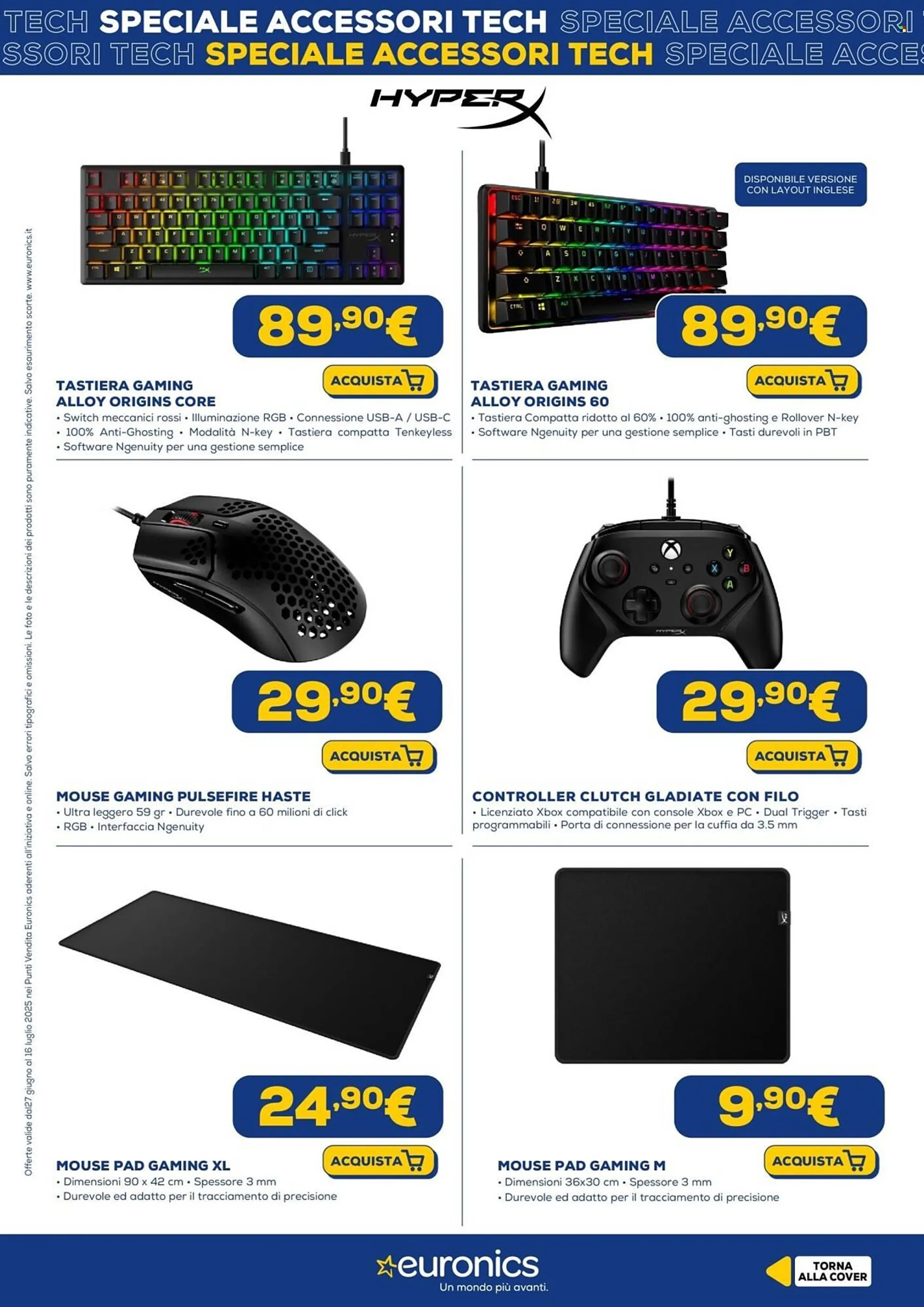 Volantino Euronics da 27 giugno a 16 luglio di 2025 - Pagina del volantino 9