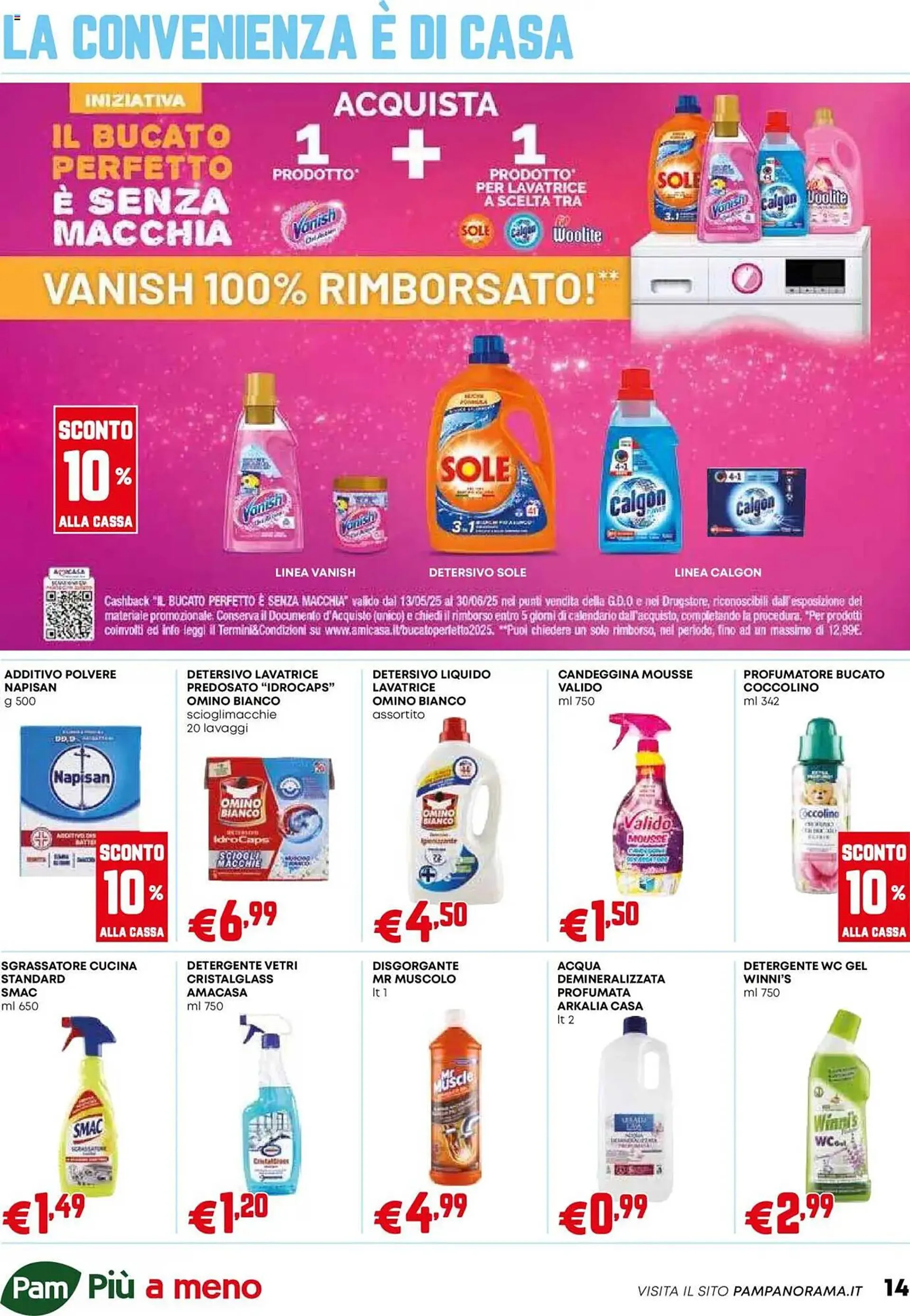 Volantino Pam da 29 maggio a 11 giugno di 2025 - Pagina del volantino 14