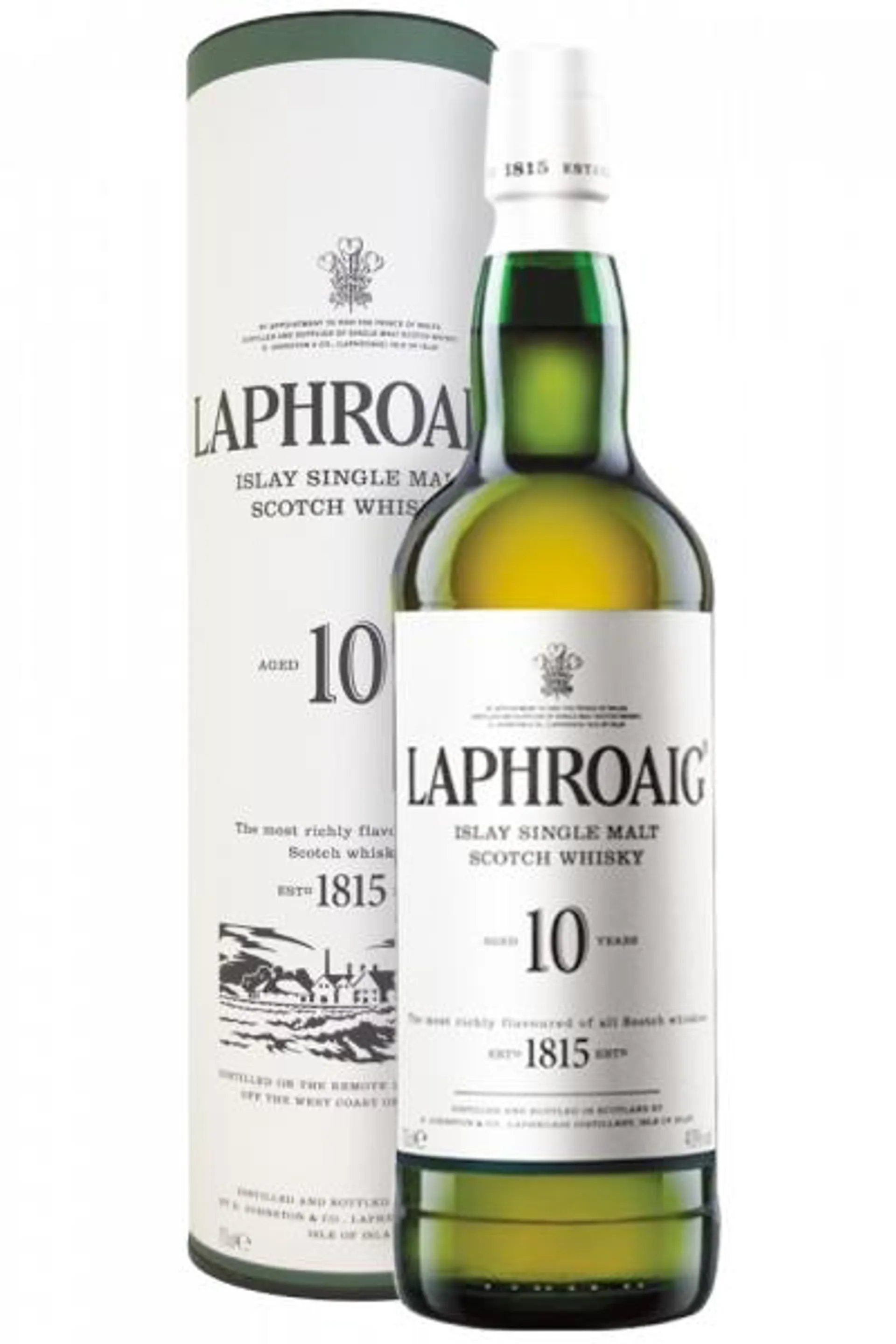 Laphroaig 10 Anni Islay Single Malt Scotch Whisky 70cl (Astucciato)