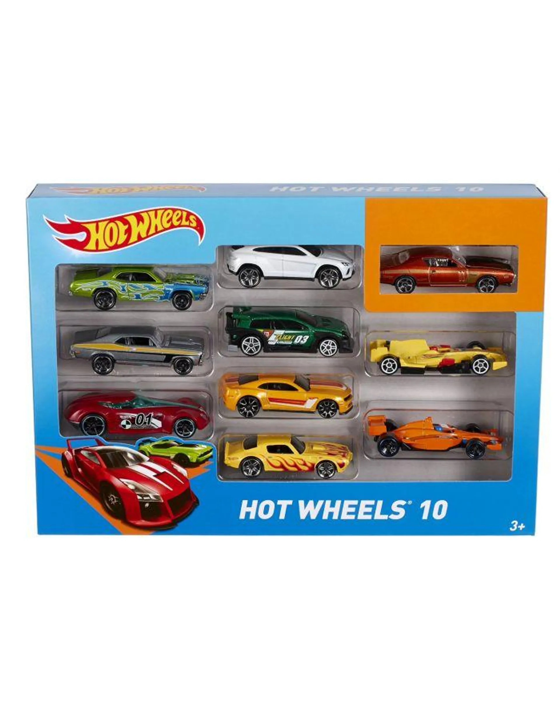 Hot Wheels - Set da 10 automobili