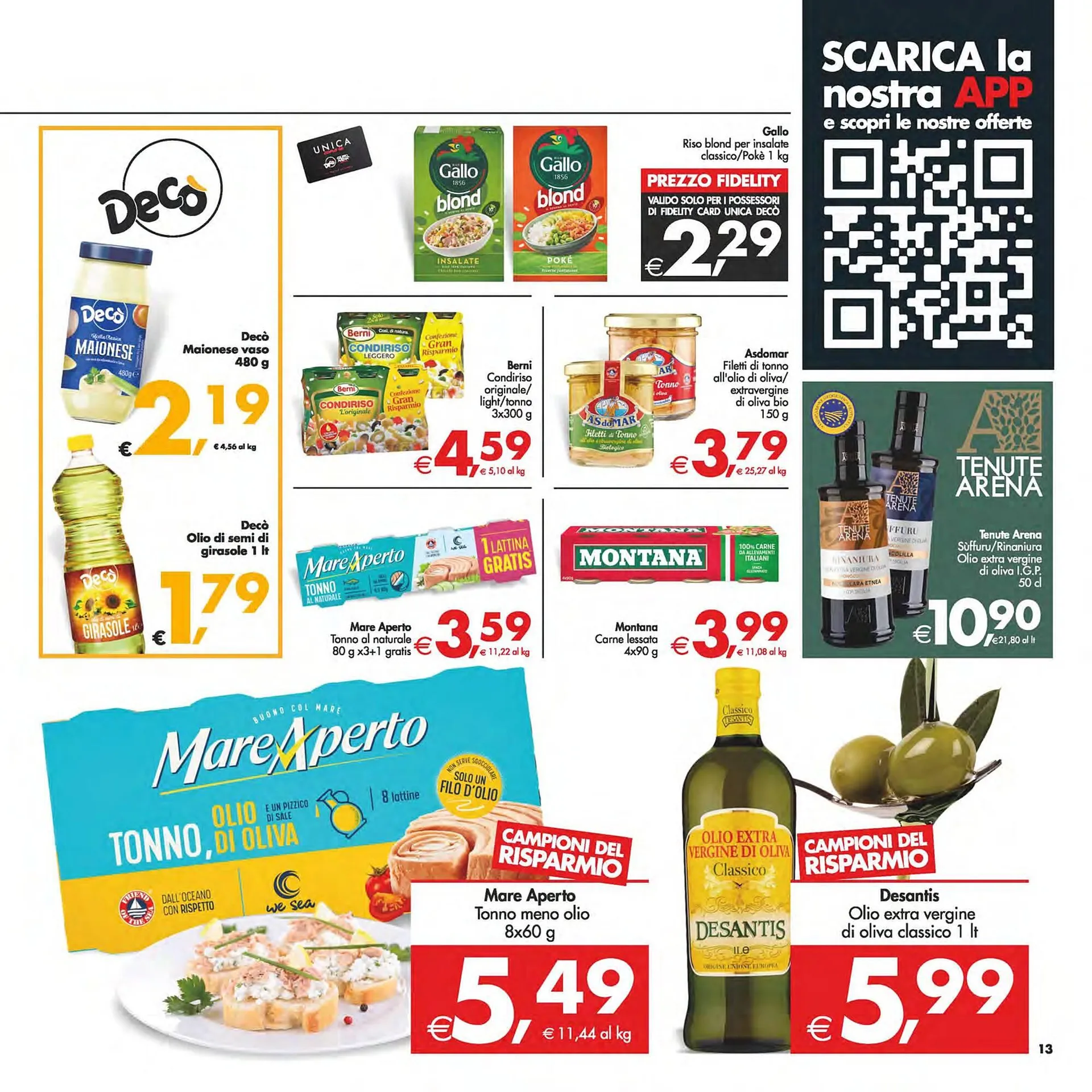 Volantino Deco Supermercati da 3 giugno a 12 giugno di 2025 - Pagina del volantino 13