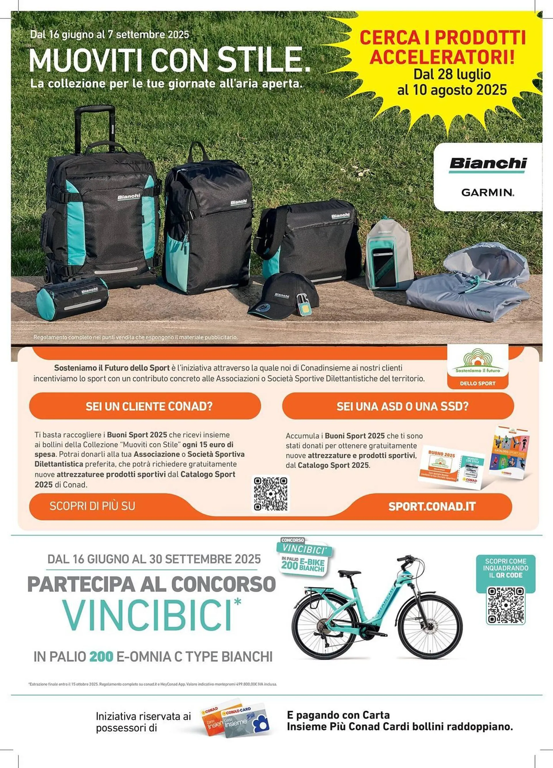 Volantino Conad da 28 luglio a 10 agosto di 2025 - Pagina del volantino 1