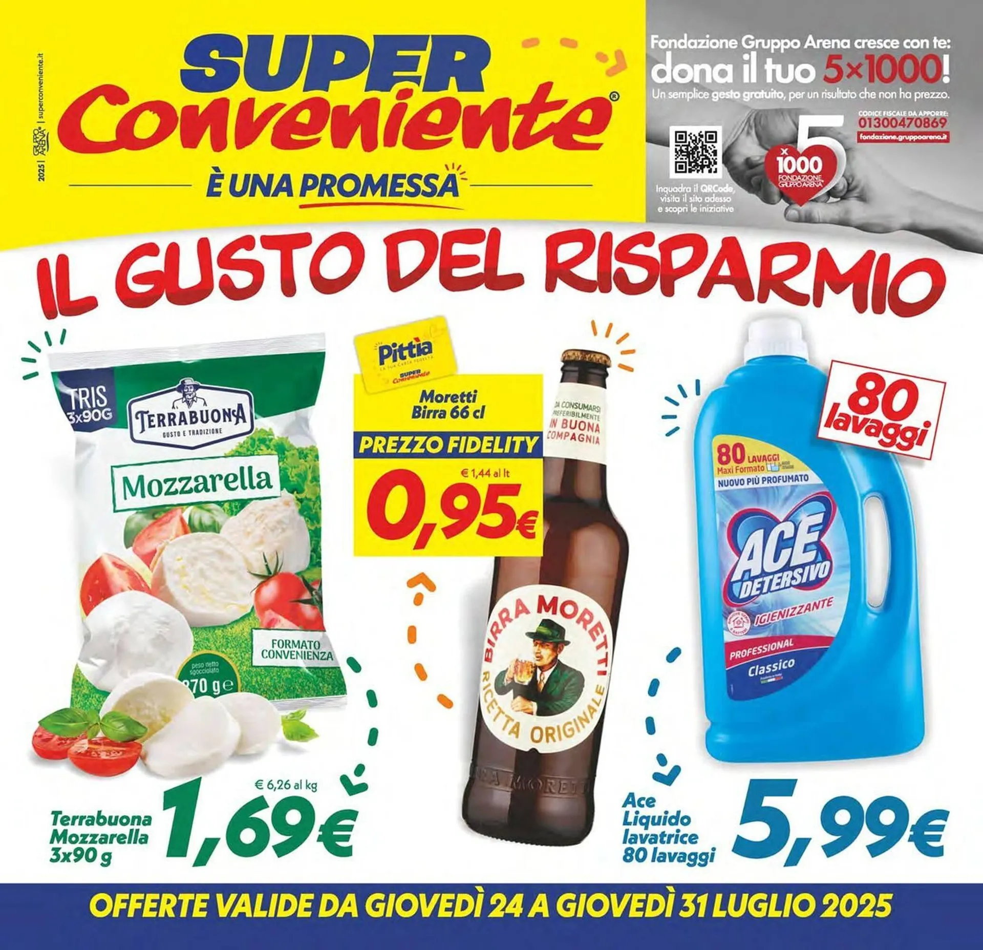 Volantino Iper Super Conveniente da 24 luglio a 31 luglio di 2025 - Pagina del volantino 1