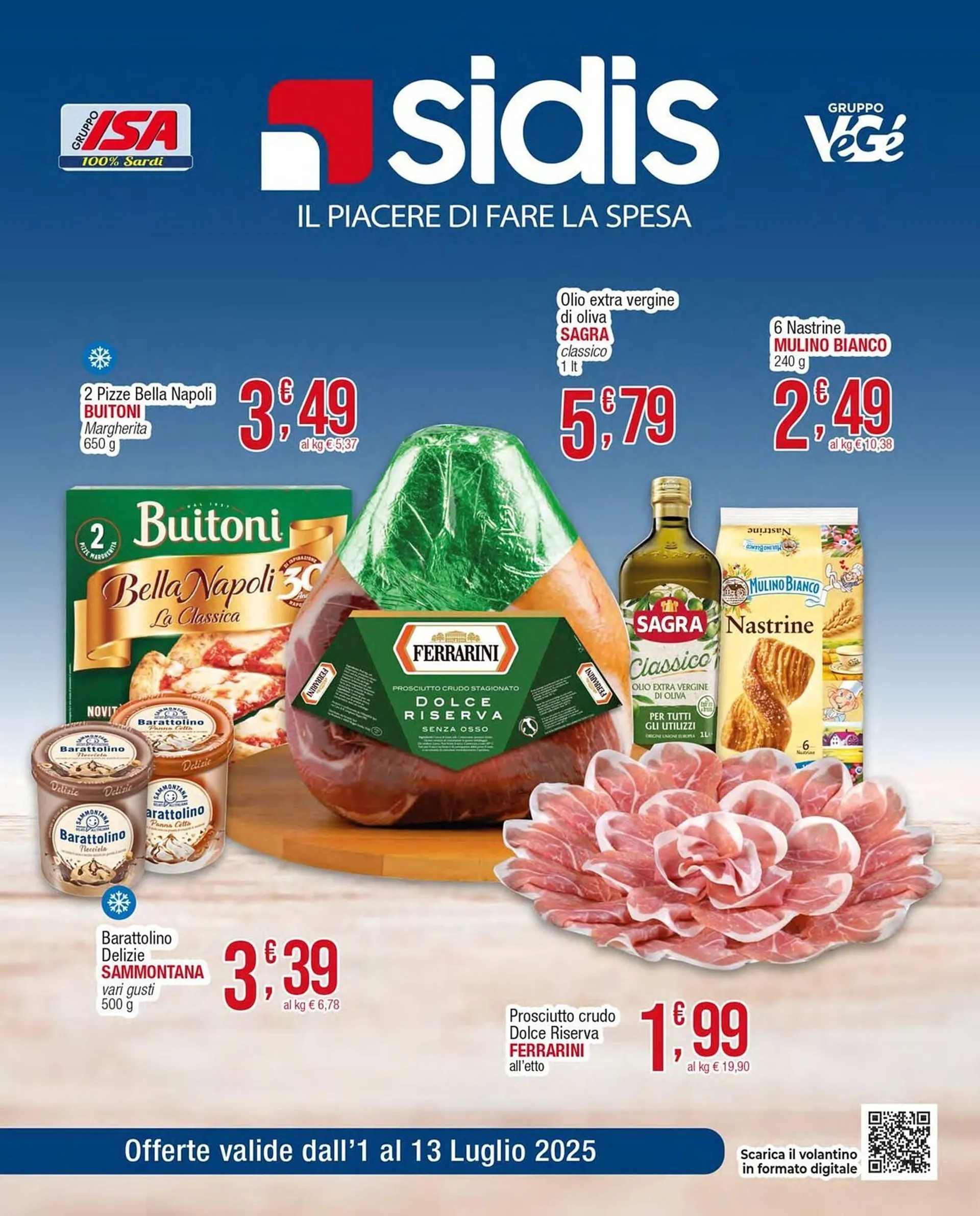 Volantino Sidis da 1 luglio a 13 luglio di 2025 - Pagina del volantino 1