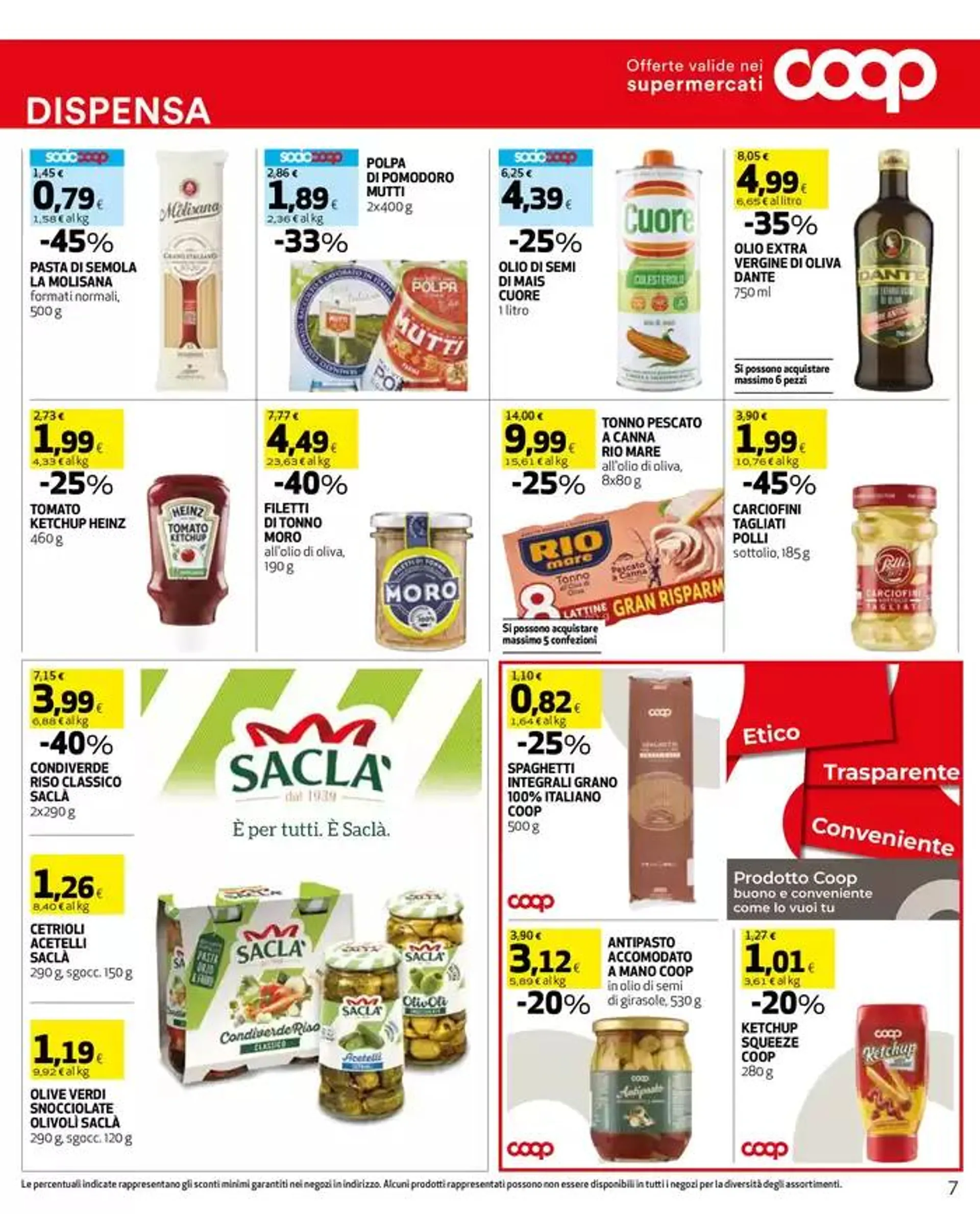 Conviene a te. Conviene a tutti! da 23 aprile a 7 maggio di 2025 - Pagina del volantino 7