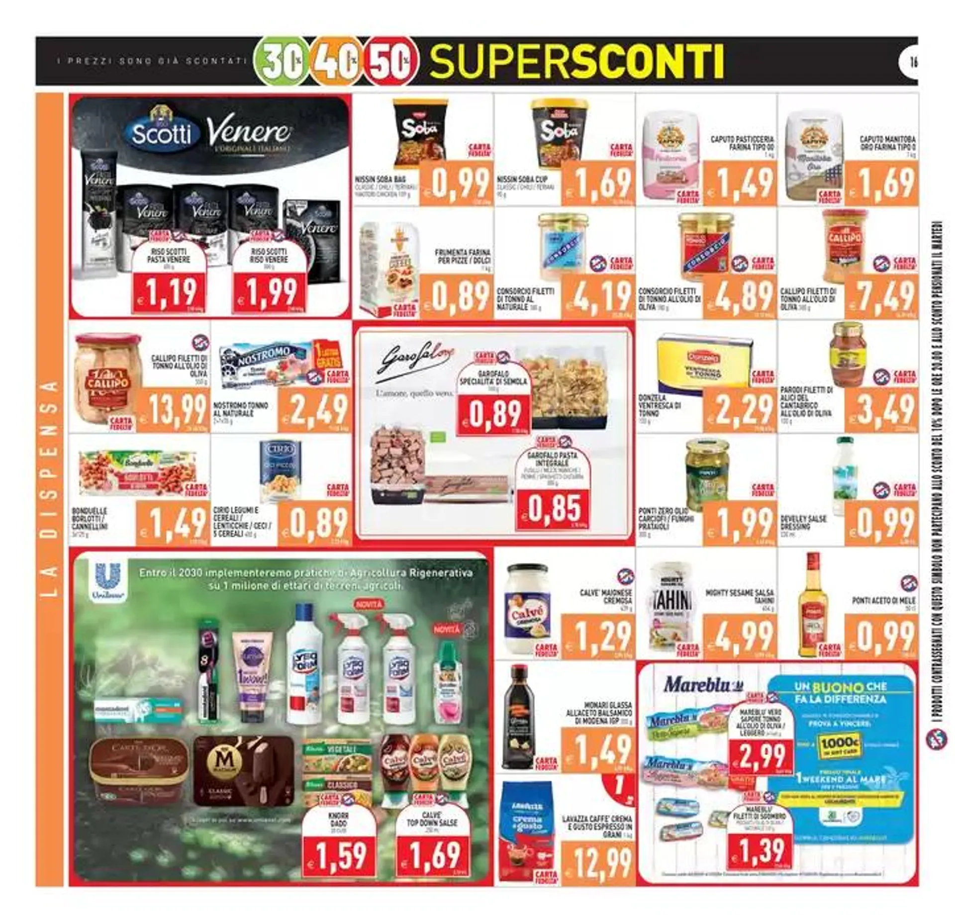 Super sconti 30 40 50% da 23 ottobre a 31 ottobre di 2024 - Pagina del volantino 16