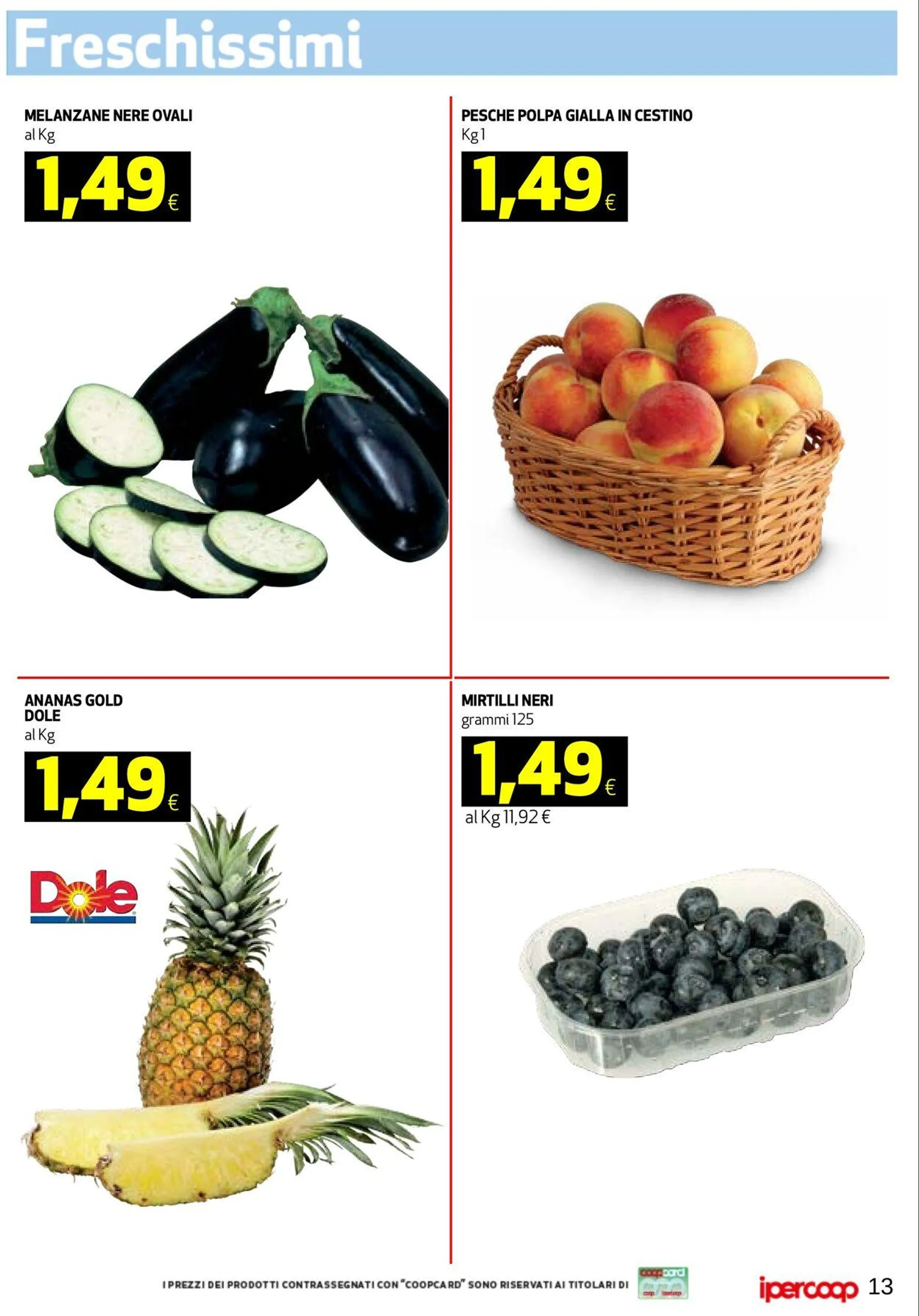 Coop Volantino attuale da 25 giugno a 3 luglio di 2025 - Pagina del volantino 13