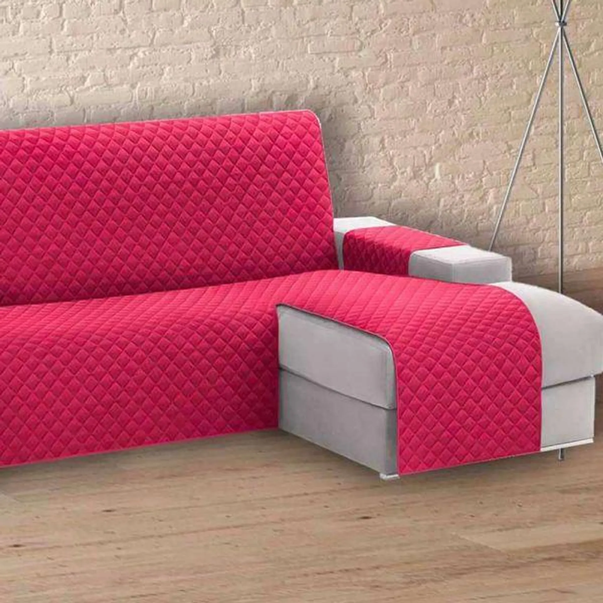 IRGE COPRIDIVANO CHAISE LONG 2 POSTI ROSSO