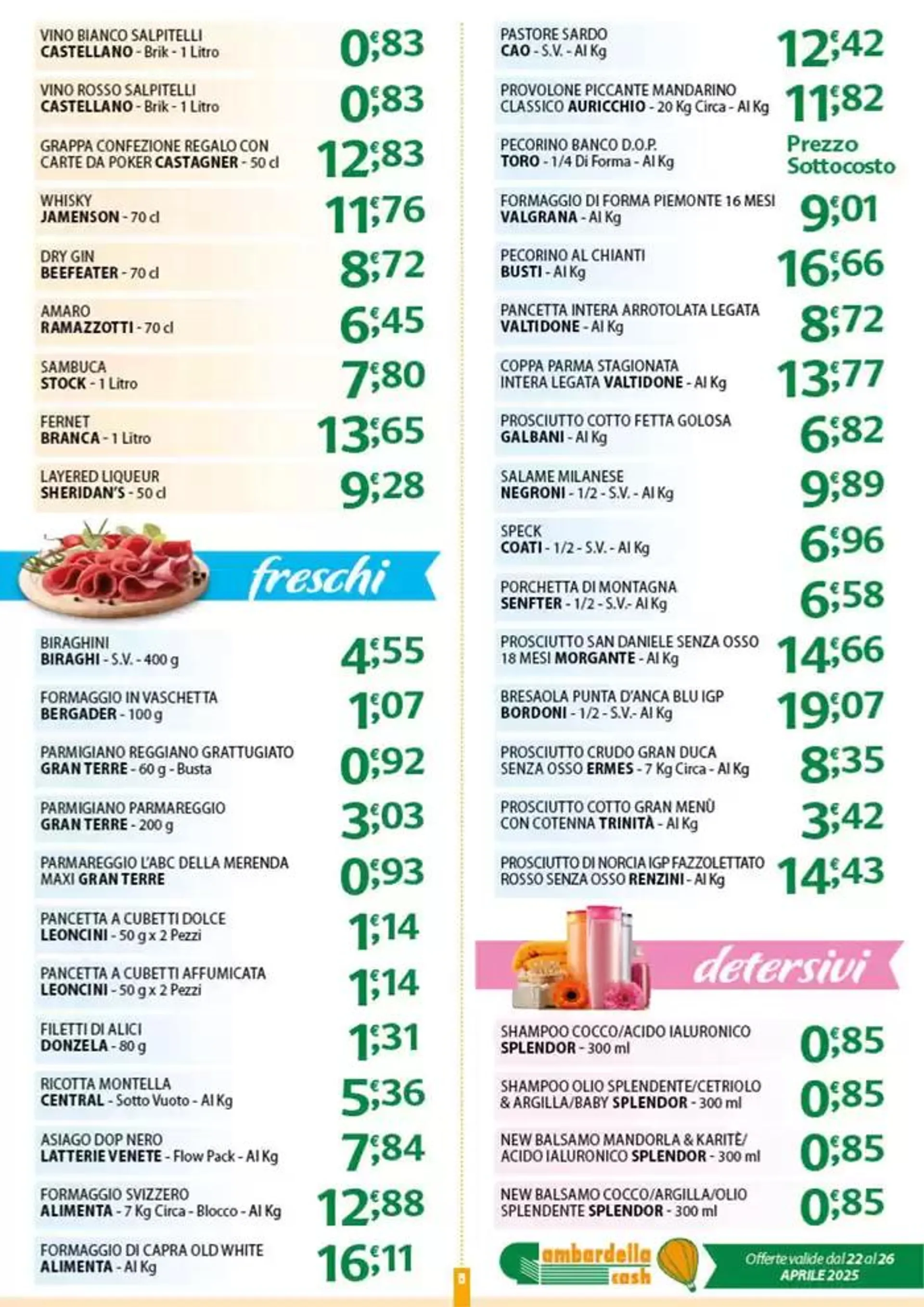 Sottocosto  da 22 aprile a 26 aprile di 2025 - Pagina del volantino 5