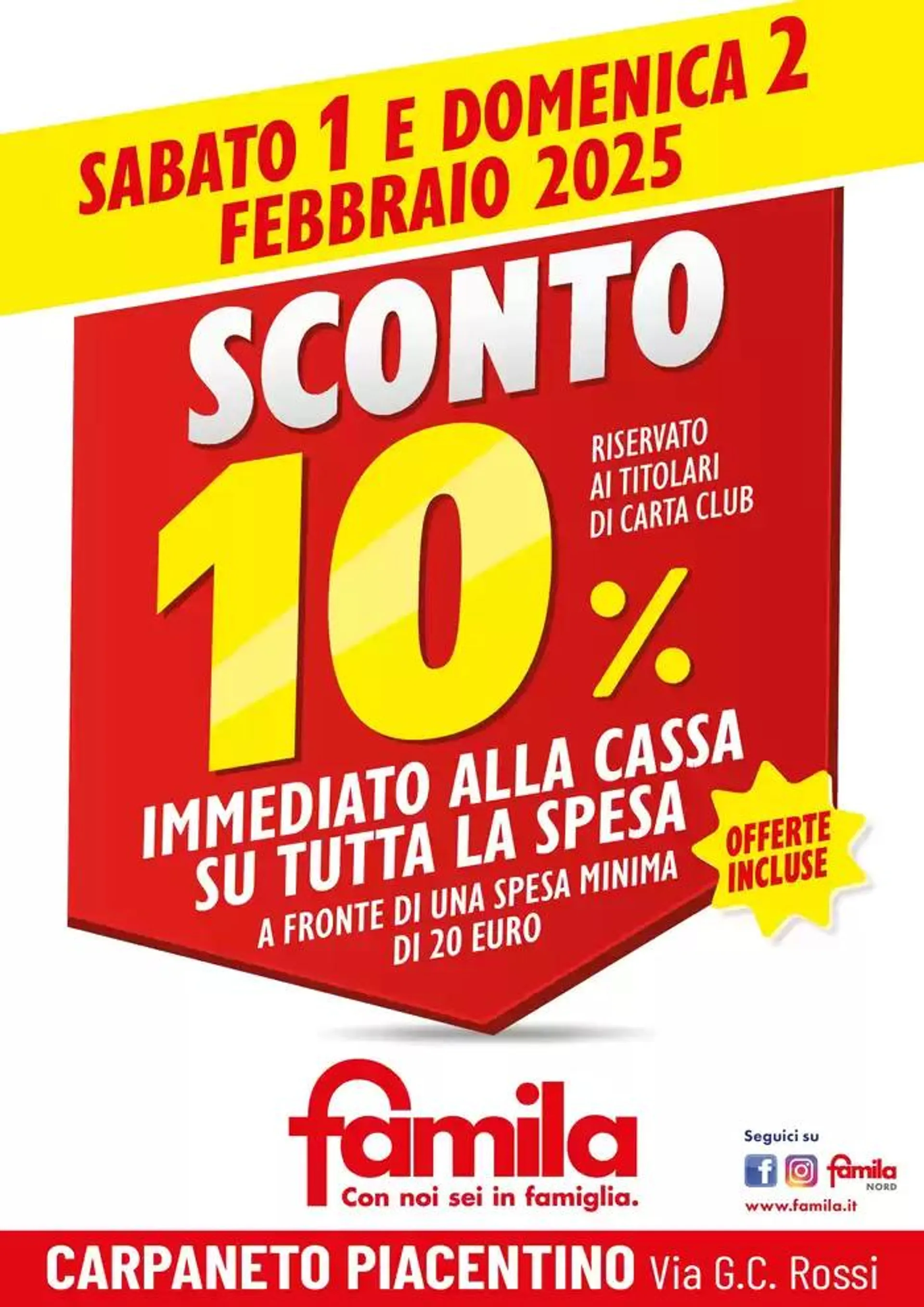 Buono sconto 15%  - 1