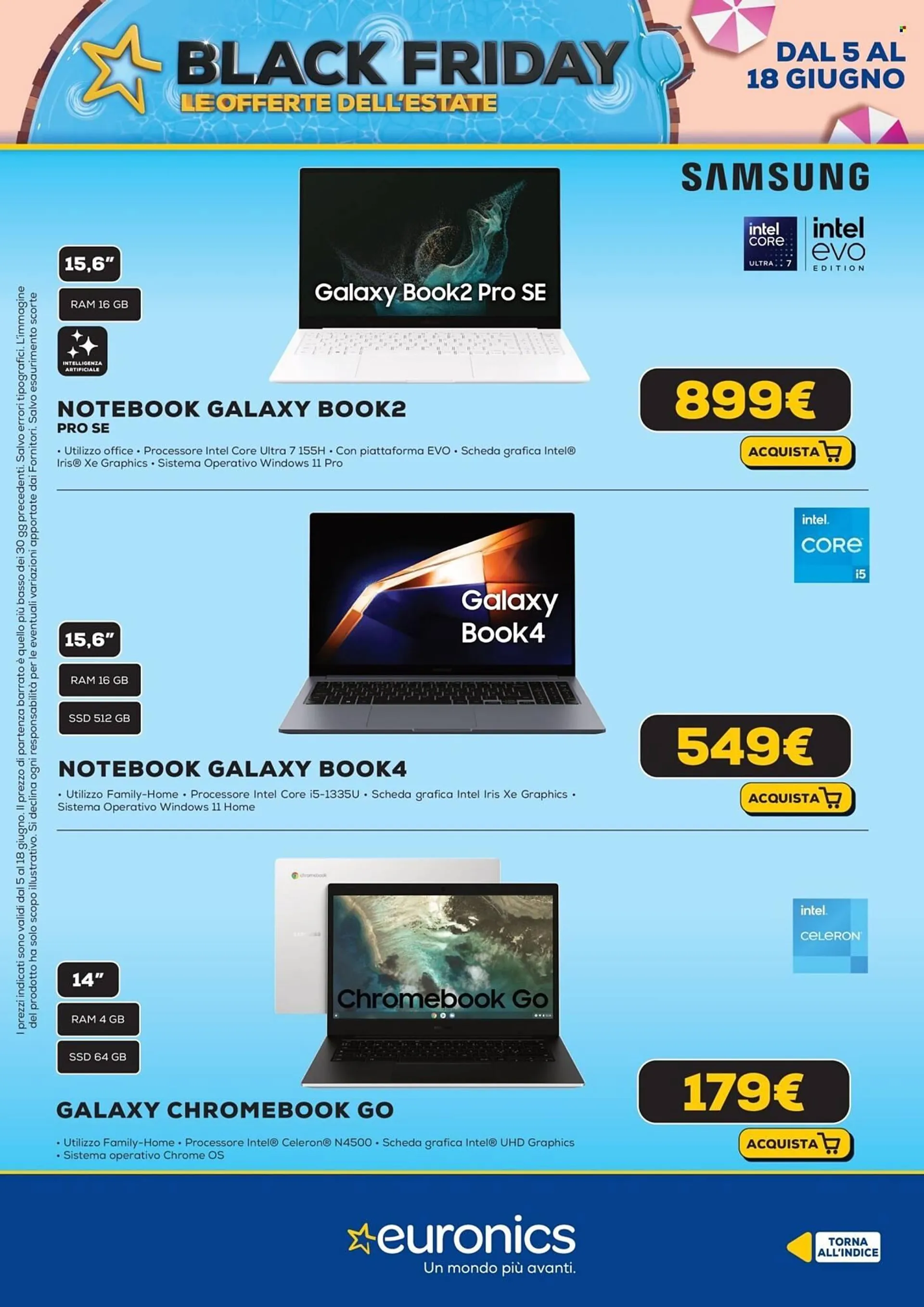Volantino Euronics da 5 giugno a 18 giugno di 2025 - Pagina del volantino 16