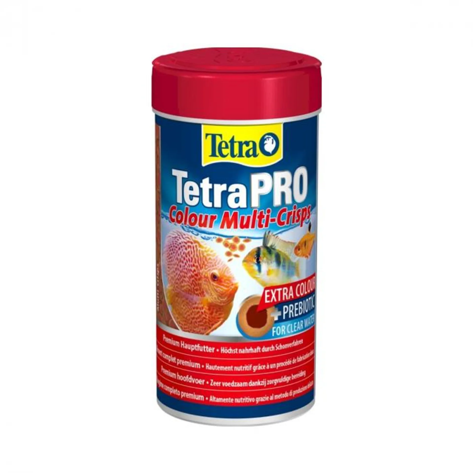 Mangime TetraPro Colour Multi-Crisps per pesci tropicali d'acqua dolce 250 ml