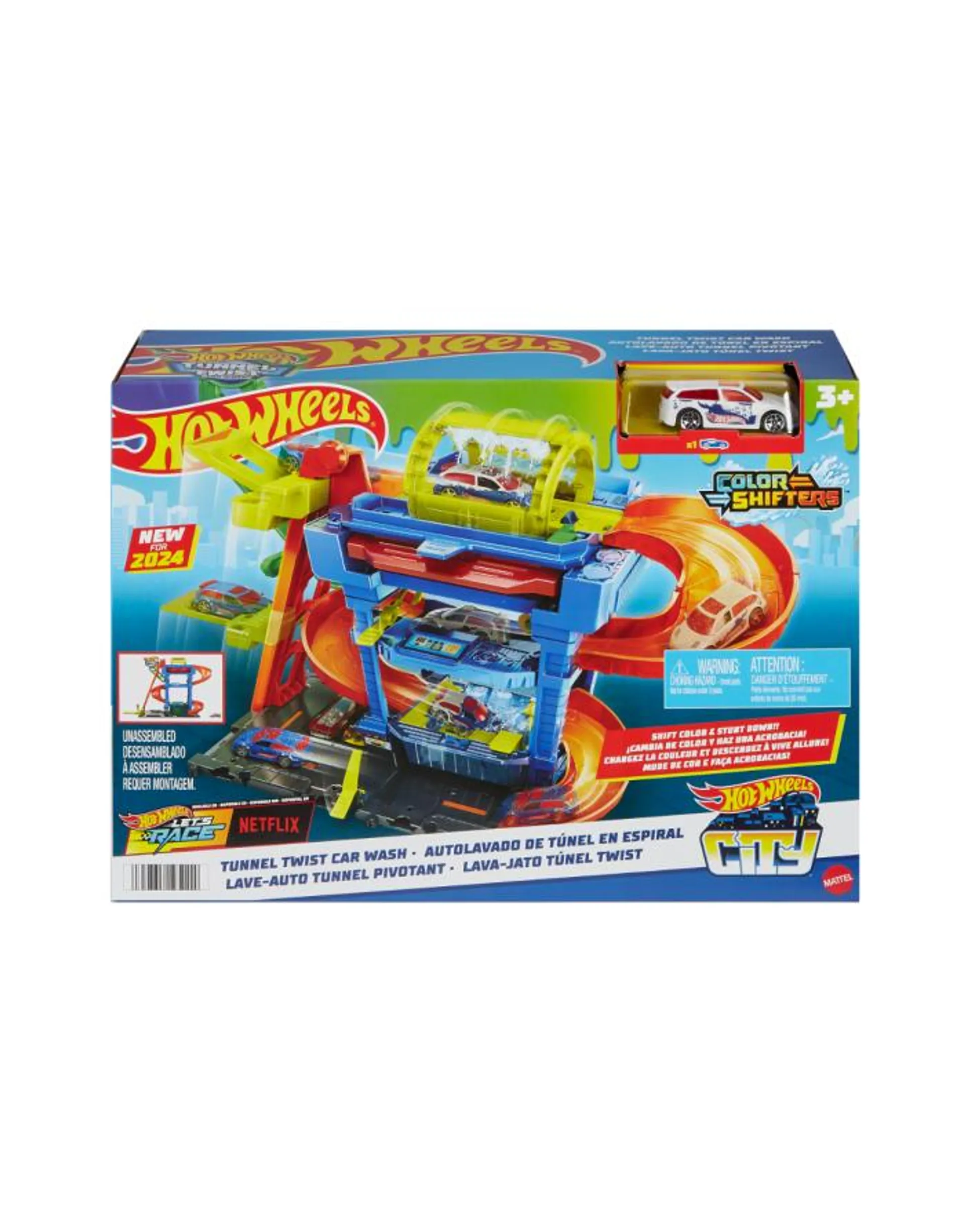 Hot Wheels - Autolavaggio Cambia Colore