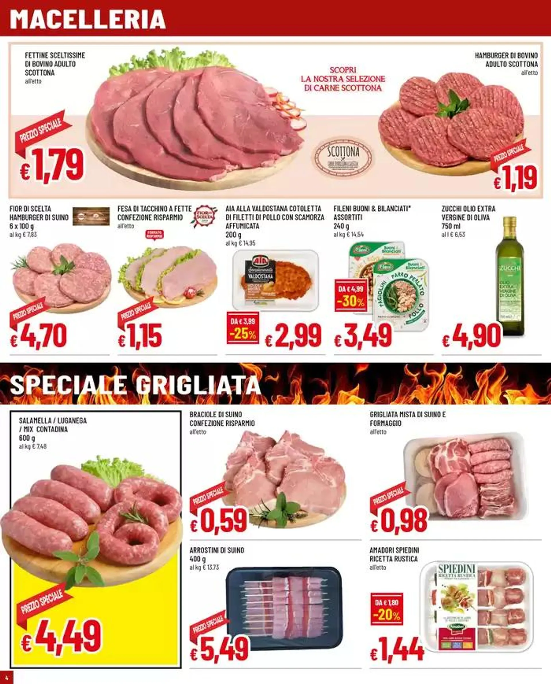 TANTI PRODOTTI DA 0,50 A 3,00€ da 22 maggio a 4 giugno di 2025 - Pagina del volantino 4
