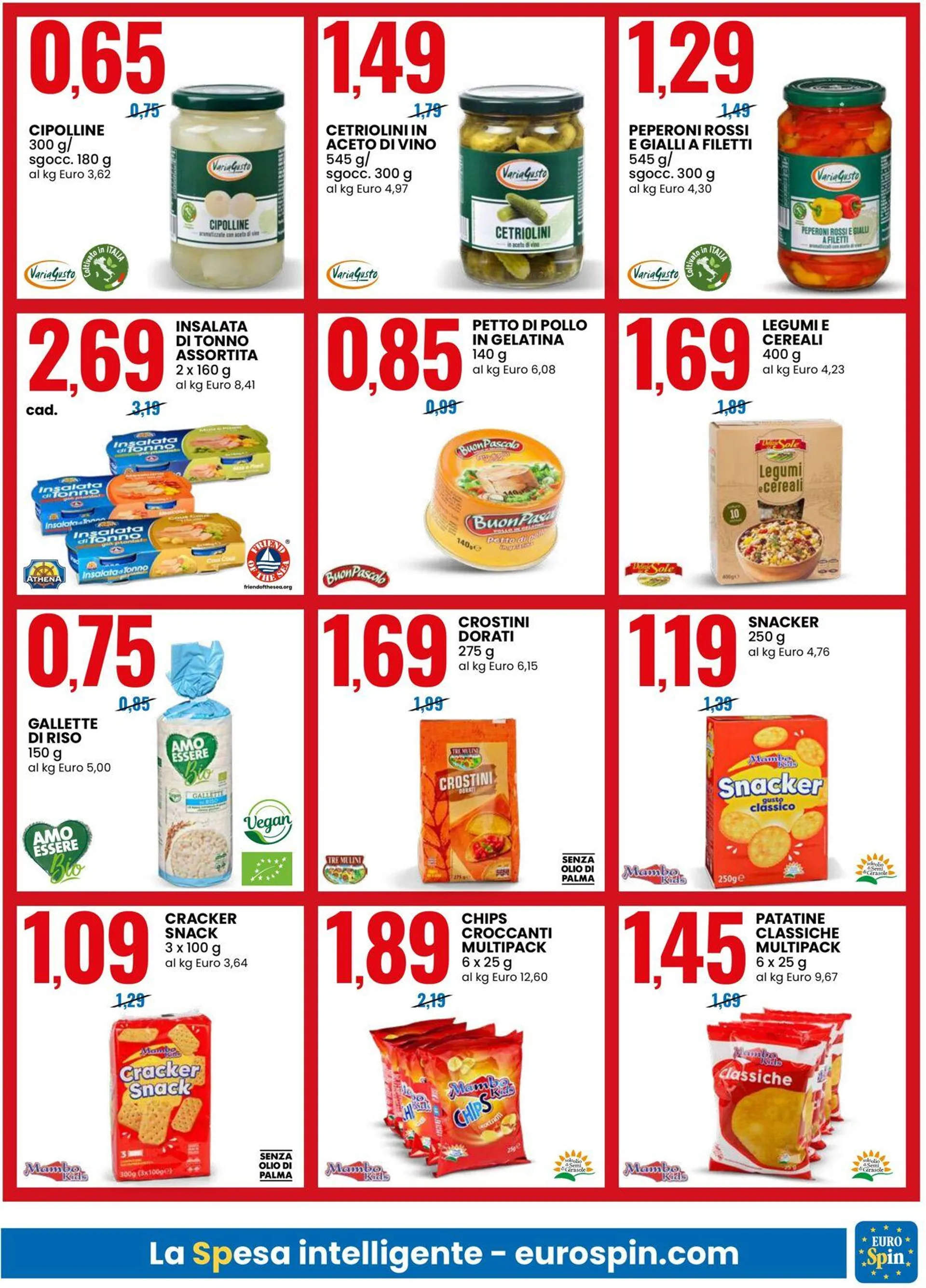 EURO Spin Volantino attuale da 1 luglio a 31 luglio di 2025 - Pagina del volantino 7