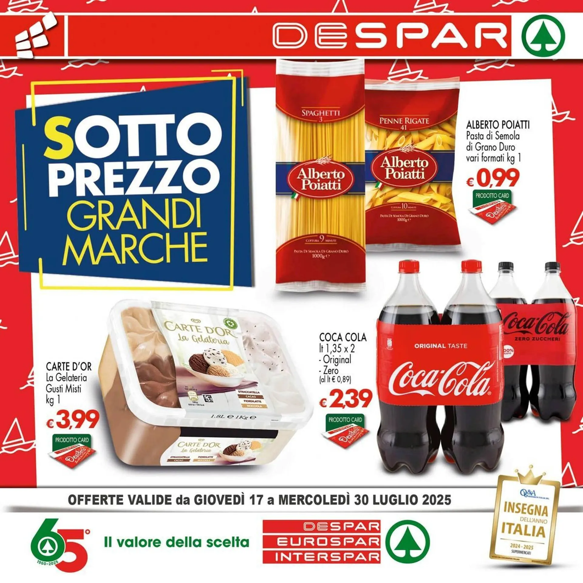 Volantino Despar da 17 luglio a 30 luglio di 2025 - Pagina del volantino 1