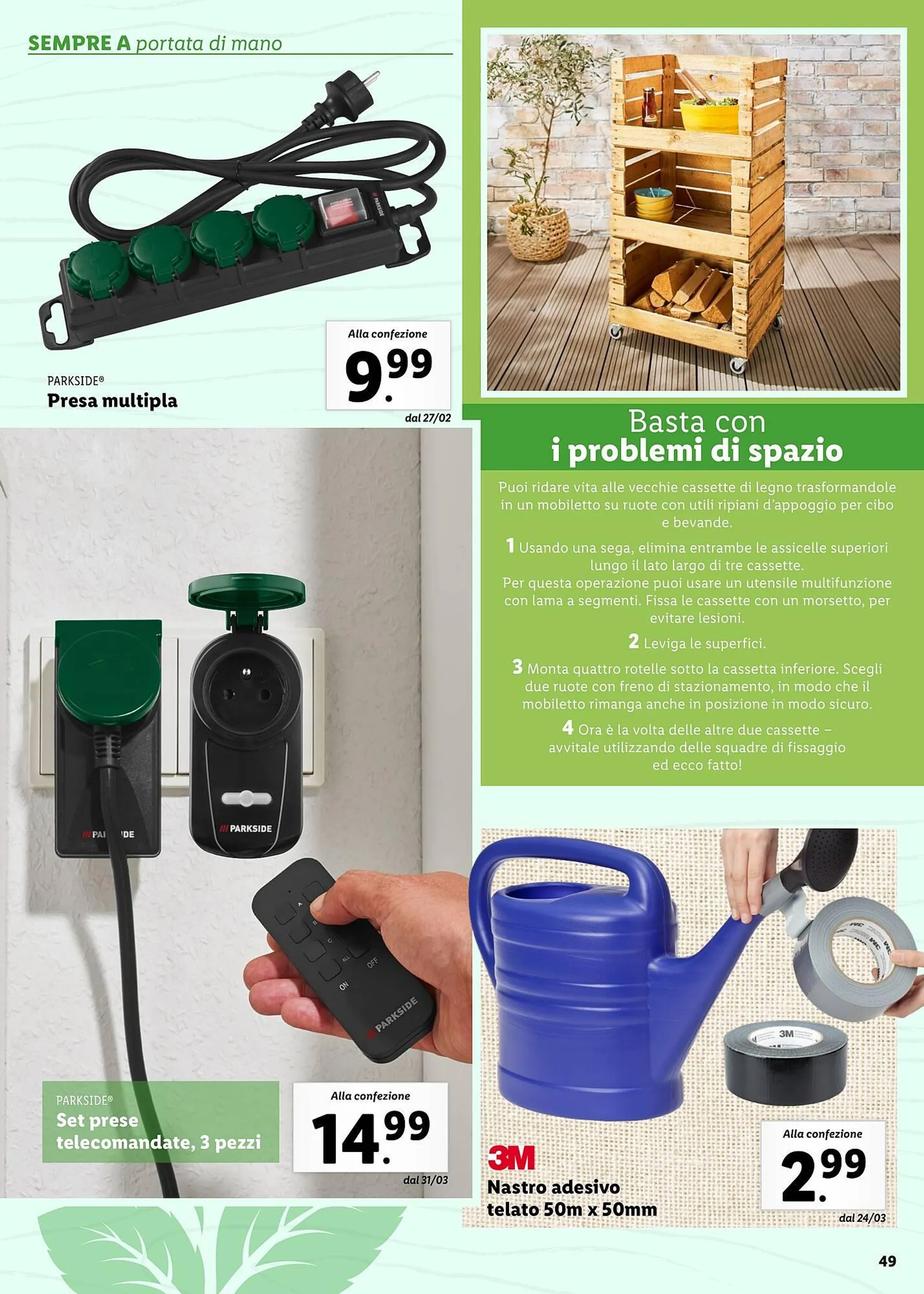 Volantino Lidl da 4 aprile a 30 aprile di 2025 - Pagina del volantino 49