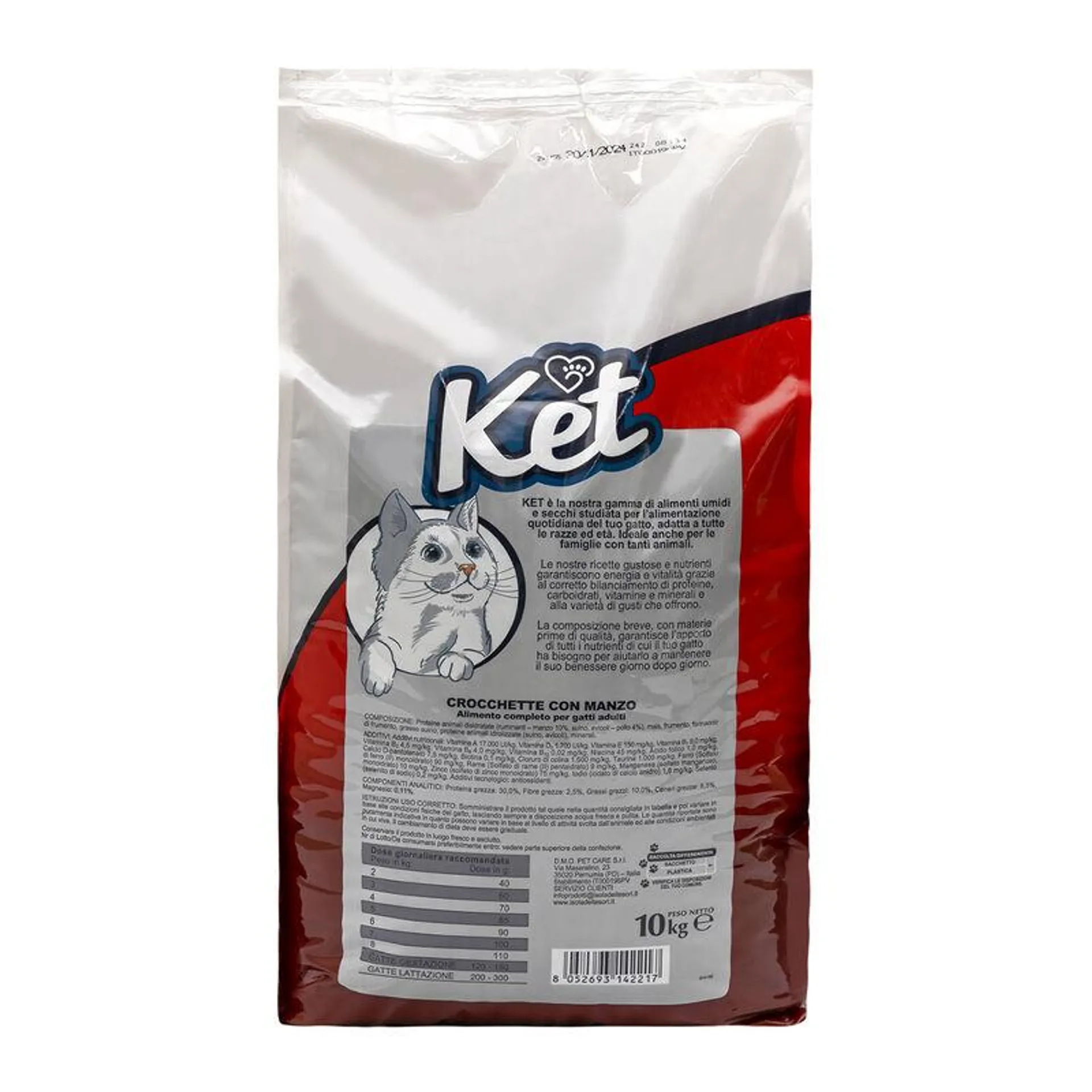 Ket Adult All breeds Manzo 10 kg