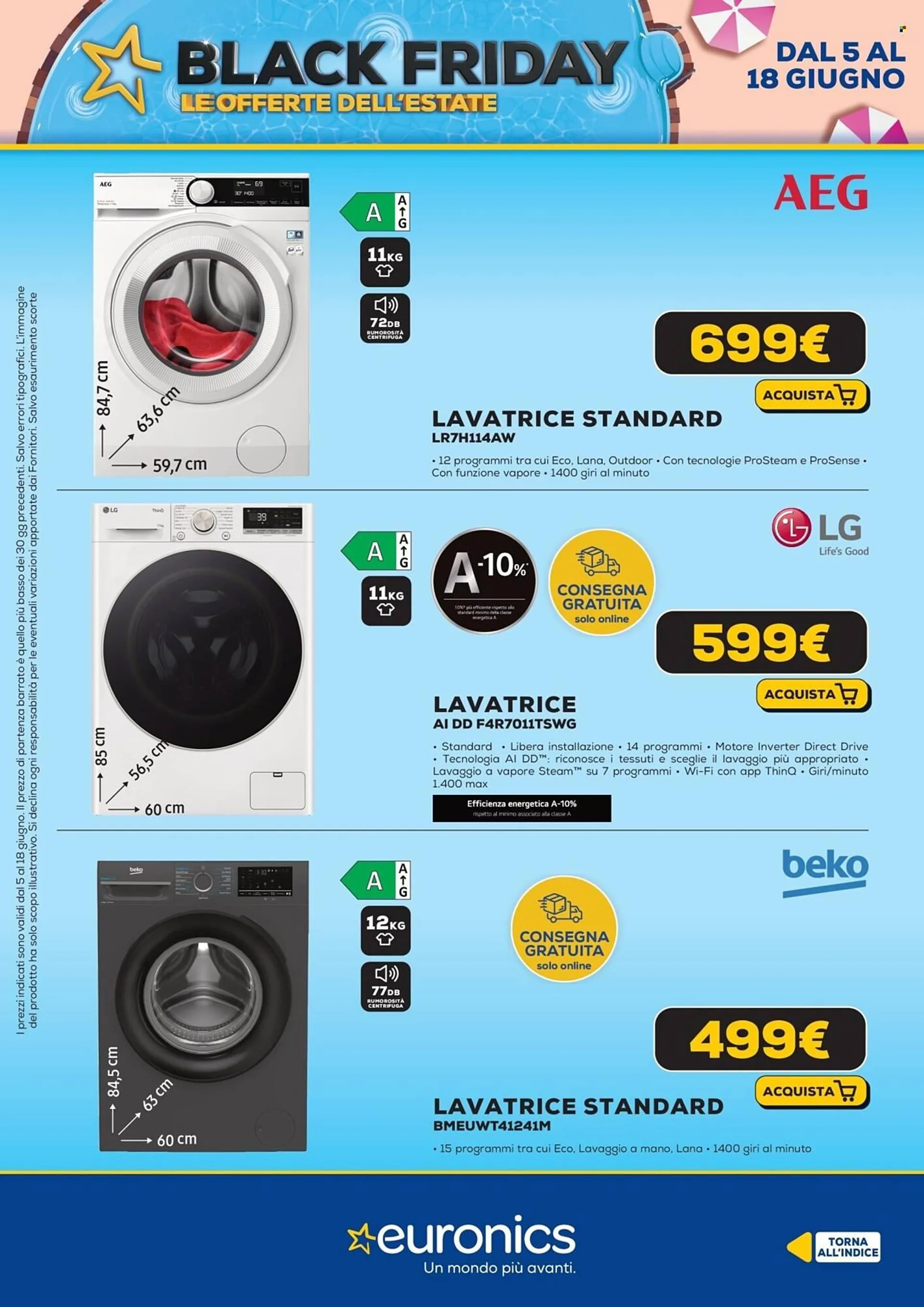 Volantino Euronics da 5 giugno a 18 giugno di 2025 - Pagina del volantino 27