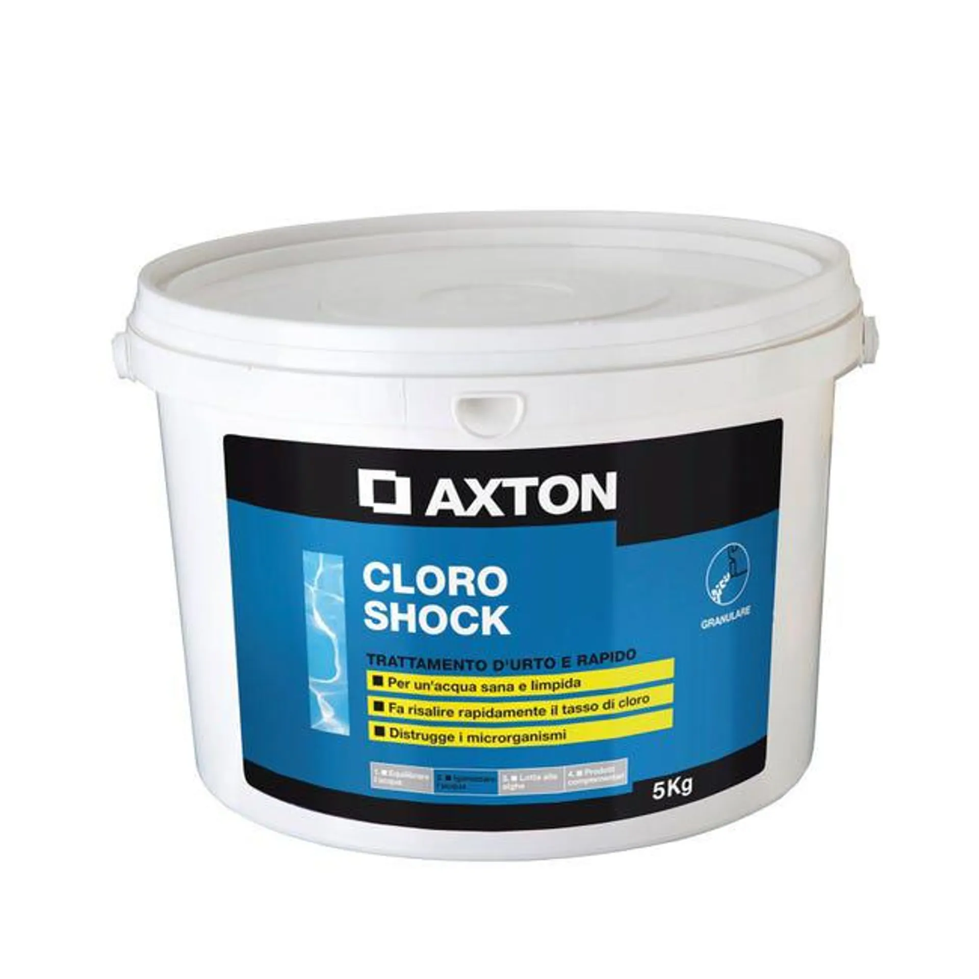 Cloro Shock granulato AXTON 75001 5 kg Vedi i dettagli del prodotto