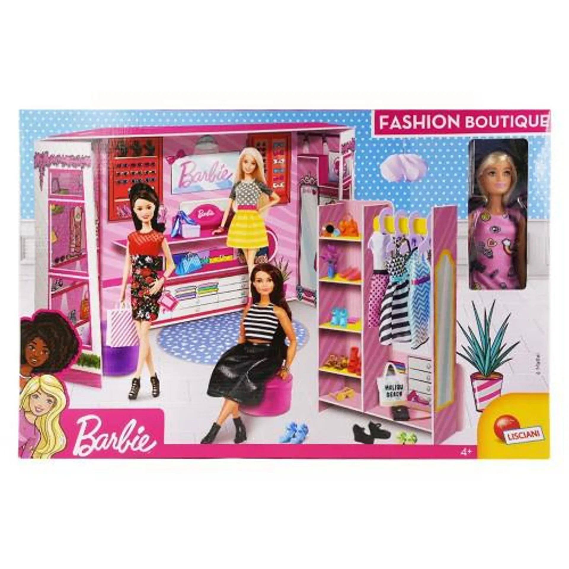 Barbie Fashion Boutique con Doll - Lisciani