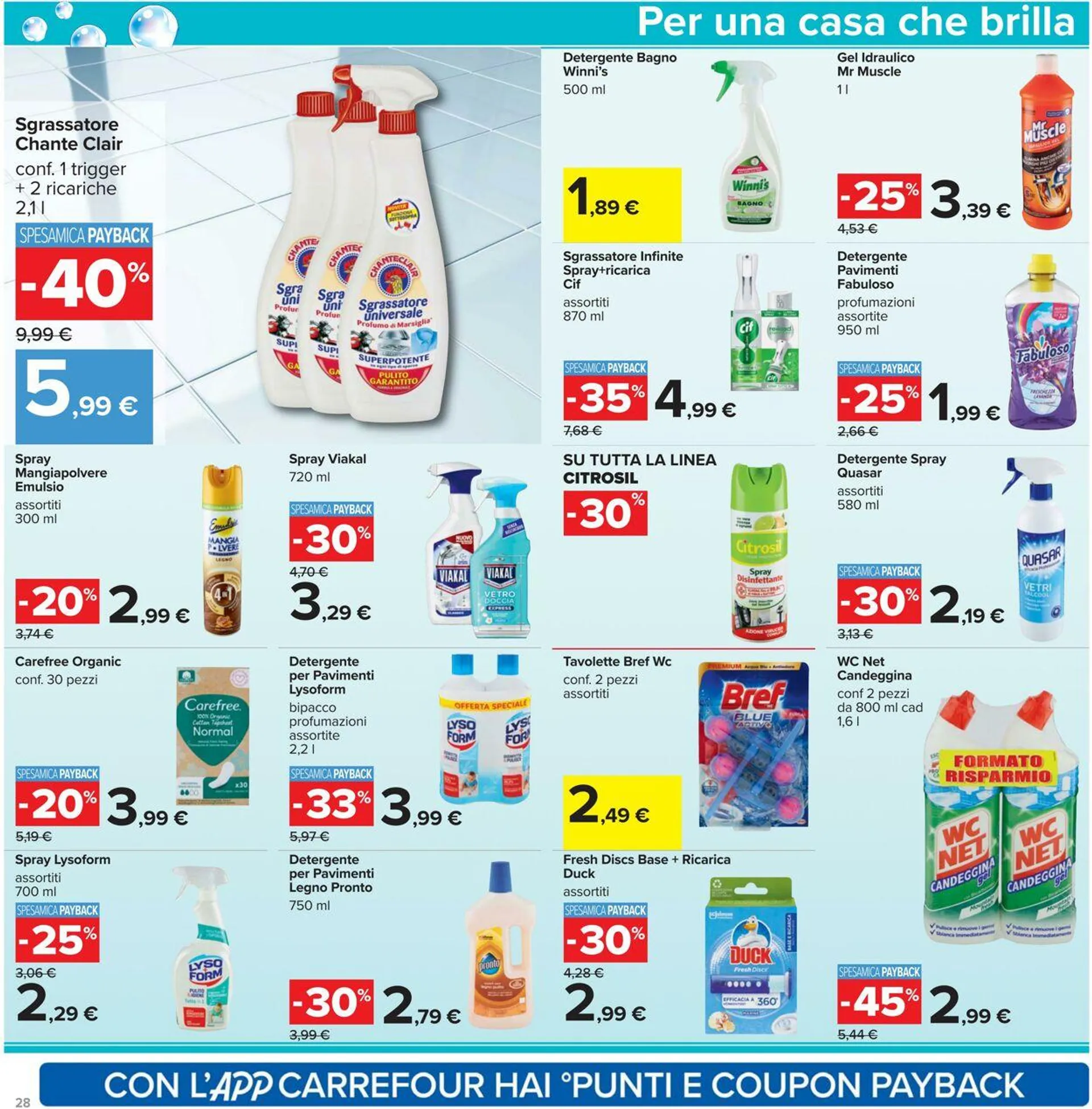Carrefour Volantino attuale da 12 giugno a 25 giugno di 2025 - Pagina del volantino 28