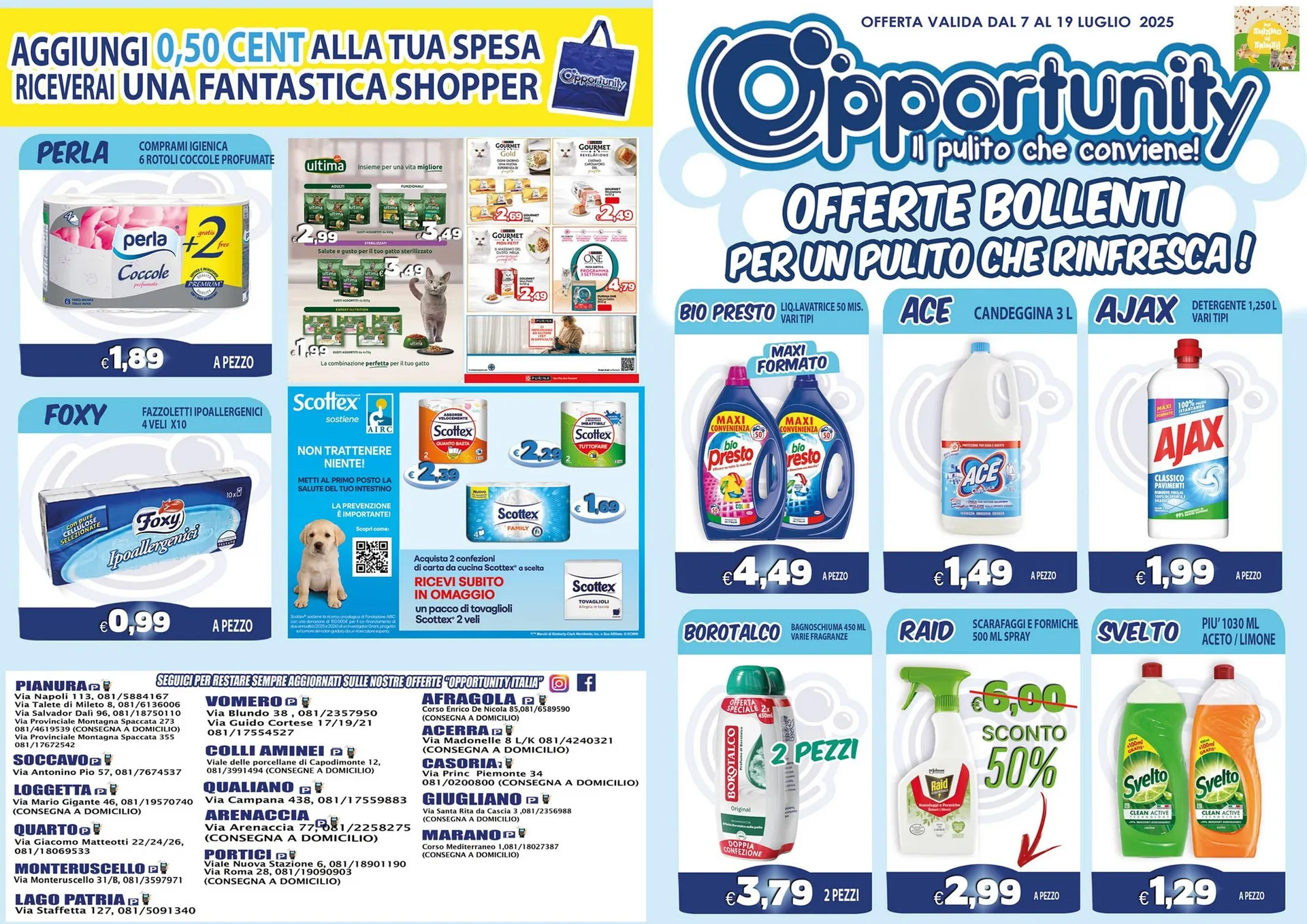 Volantino Opportunity Shop da 7 luglio a 19 luglio di 2025 - Pagina del volantino 1