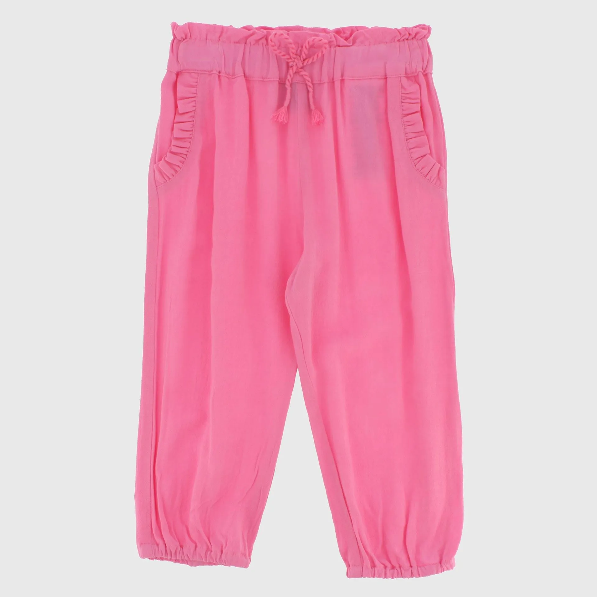 Pantalone in viscosa da Bambina, ROSA