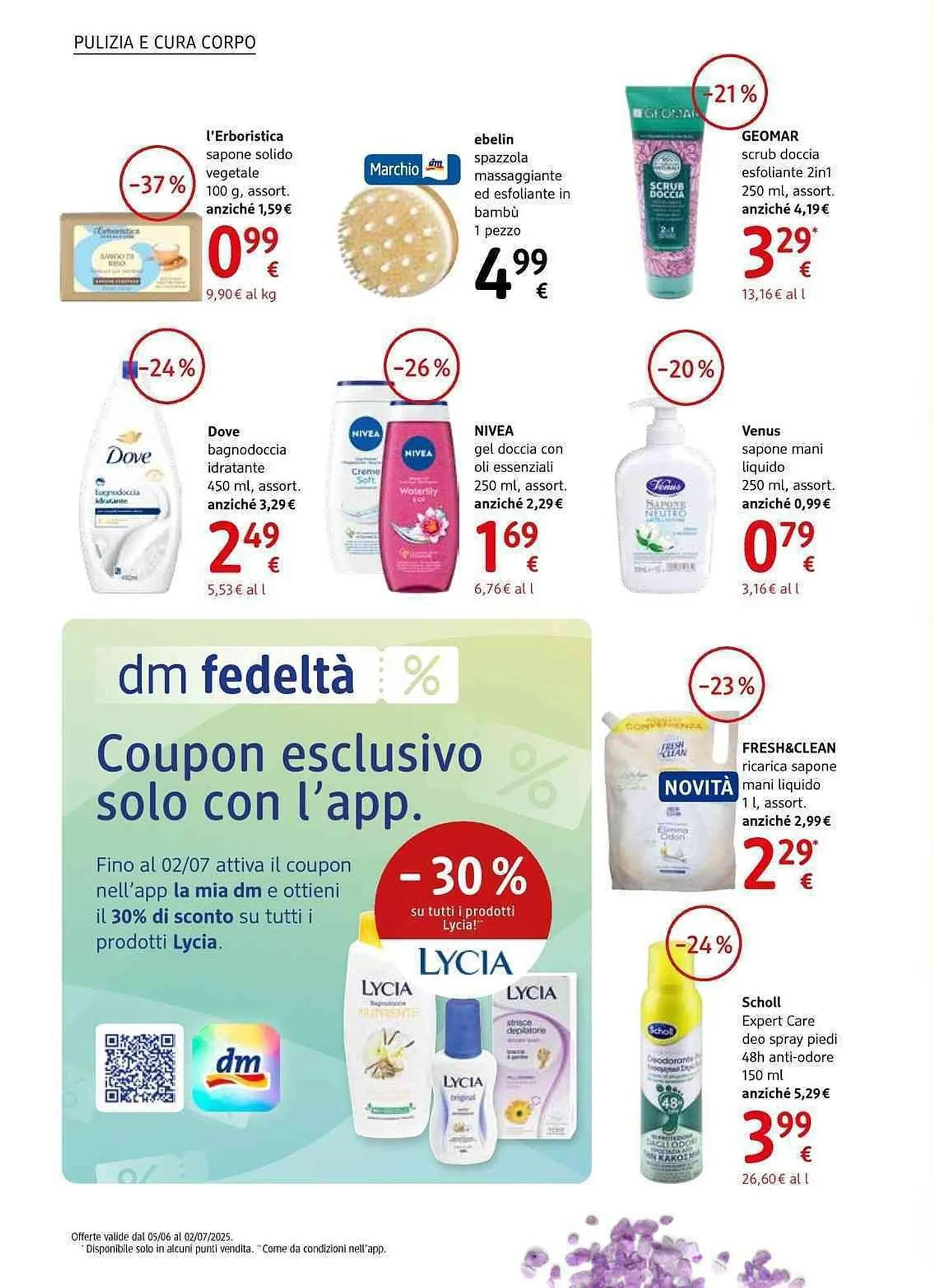 Volantino dm drogerie markt da 5 giugno a 2 luglio di 2025 - Pagina del volantino 6