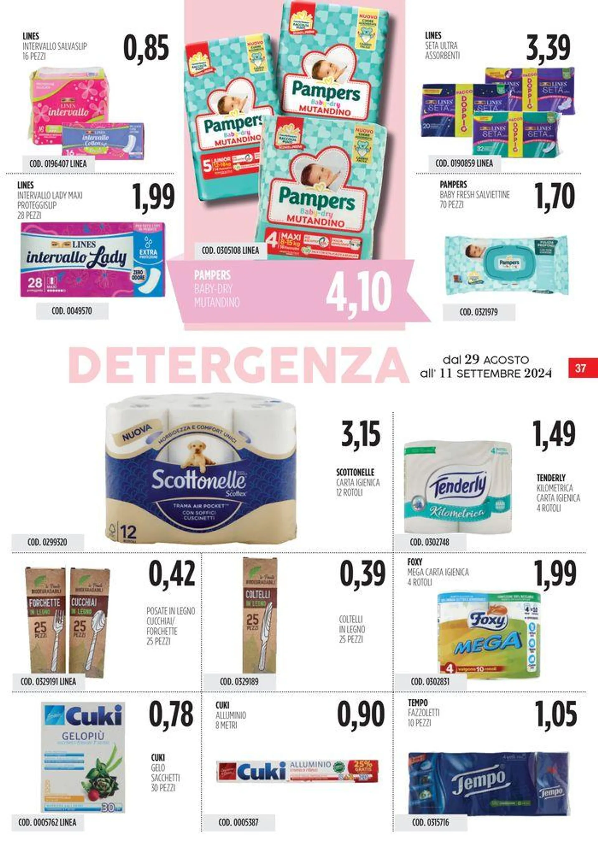 Carico Cash & Carry  da 29 agosto a 11 settembre di 2024 - Pagina del volantino 37