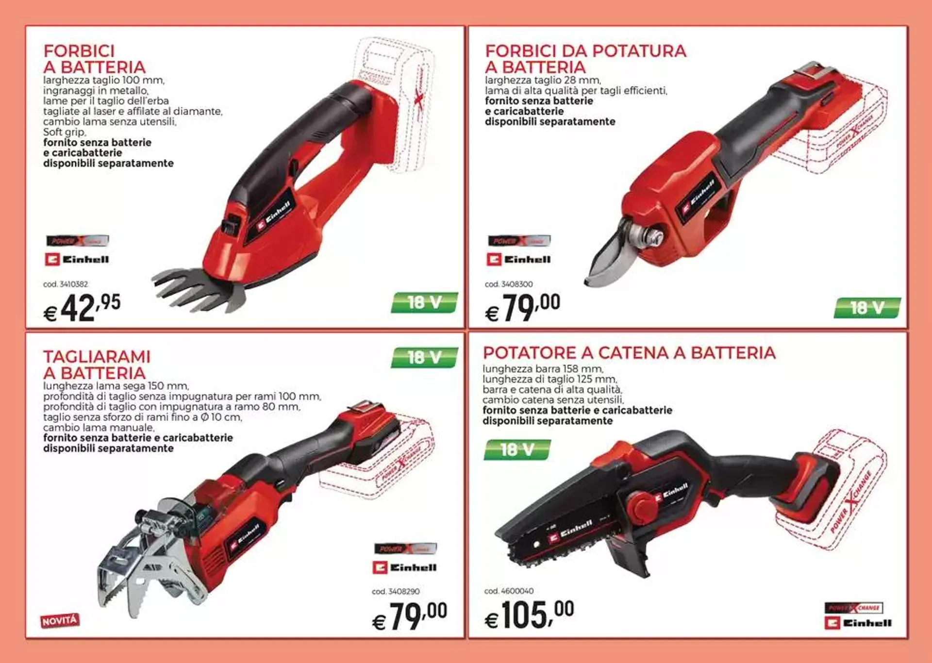 Macchine da giardino  da 19 marzo a 22 settembre di 2025 - Pagina del volantino 22