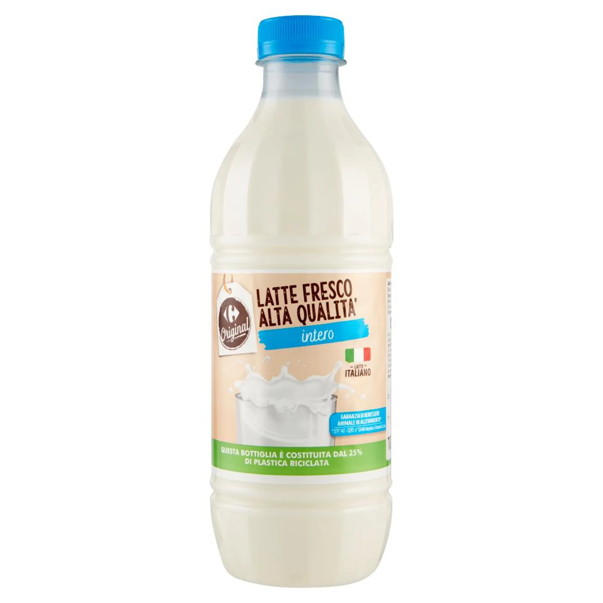 Carrefour Original Latte Fresco Alta Qualità intero 1000 ml