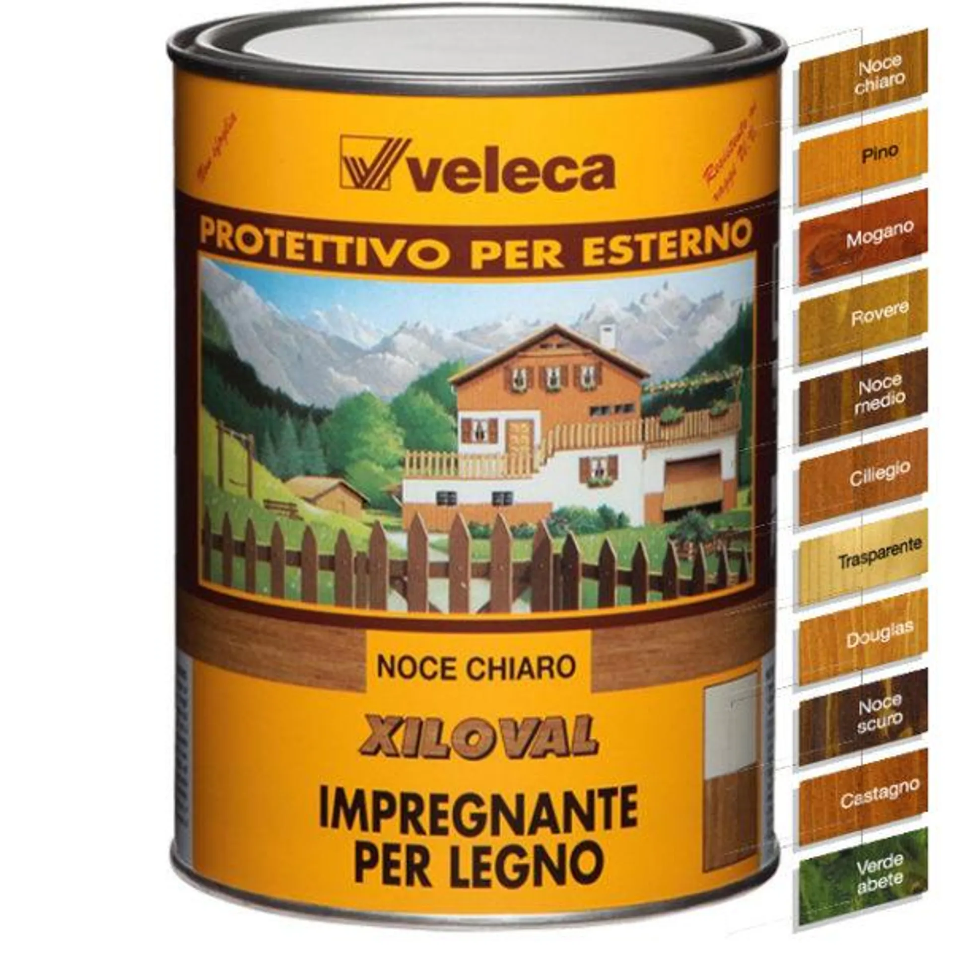 VELECA XILOVAL IMPREGNANTE CASTAGNO LT 2 5