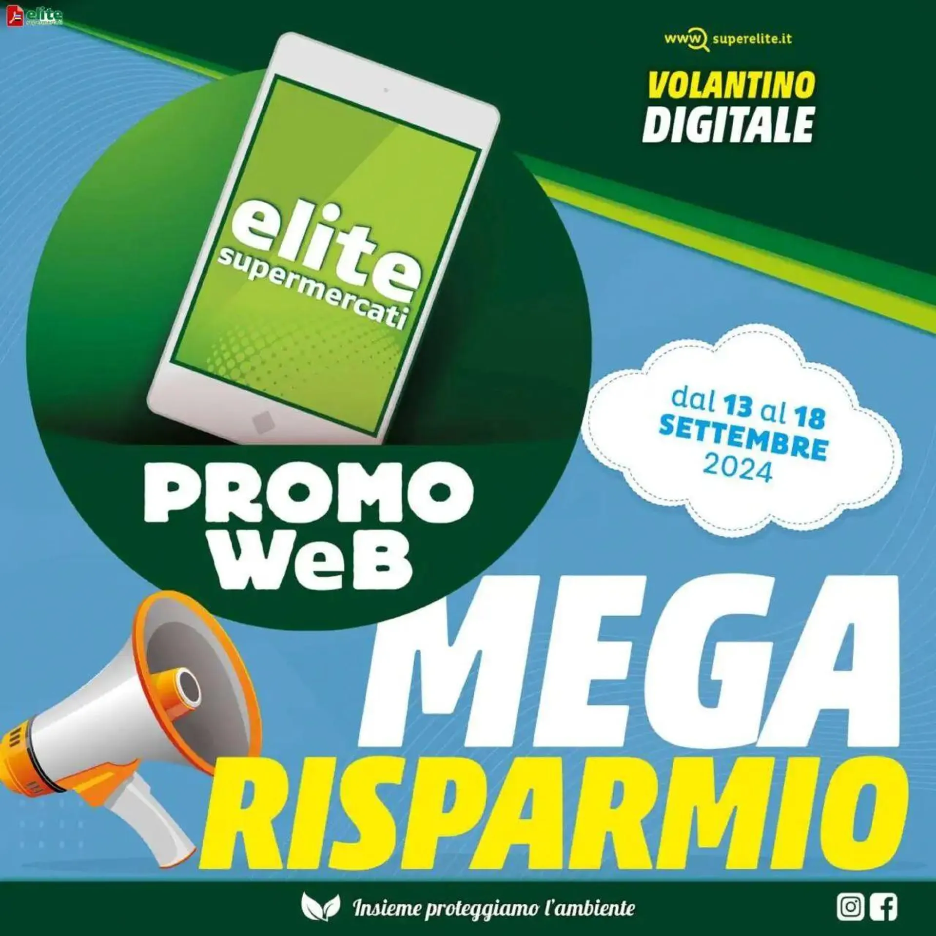 Promo Web - Mega Risparmio Elite Supermercati - 0